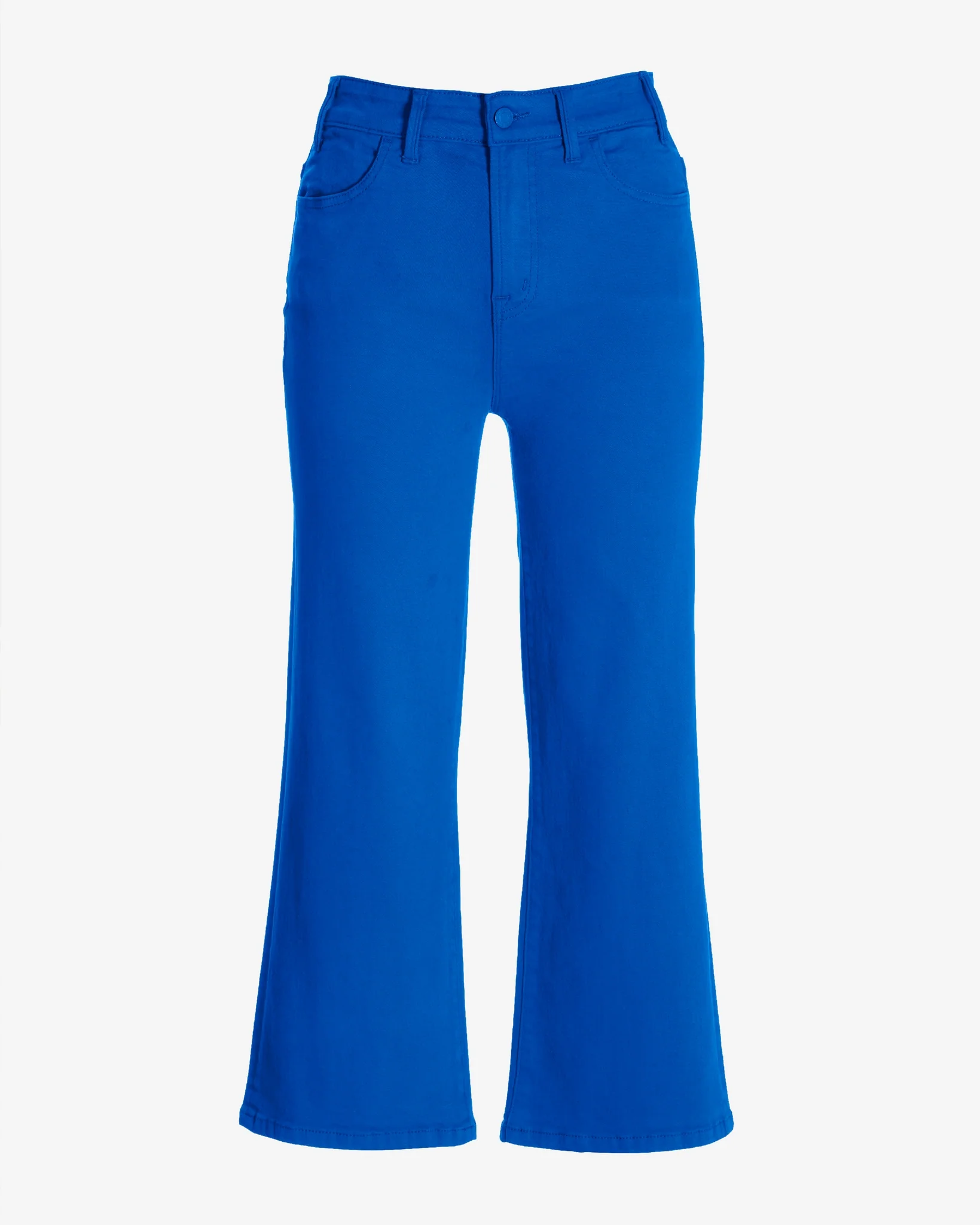 Malibu Wide Leg Cropped Jean Victoria Blue - Mycitystee