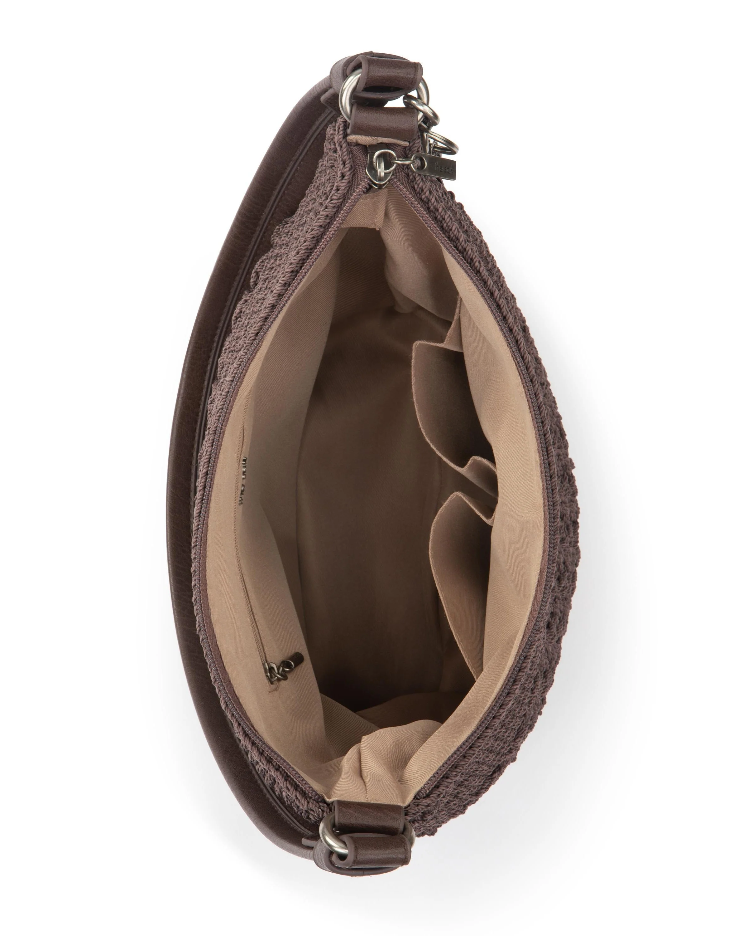 Sequoia Hobo - Hand Crochet - Mushroom Cozy Weave - Mycitystee