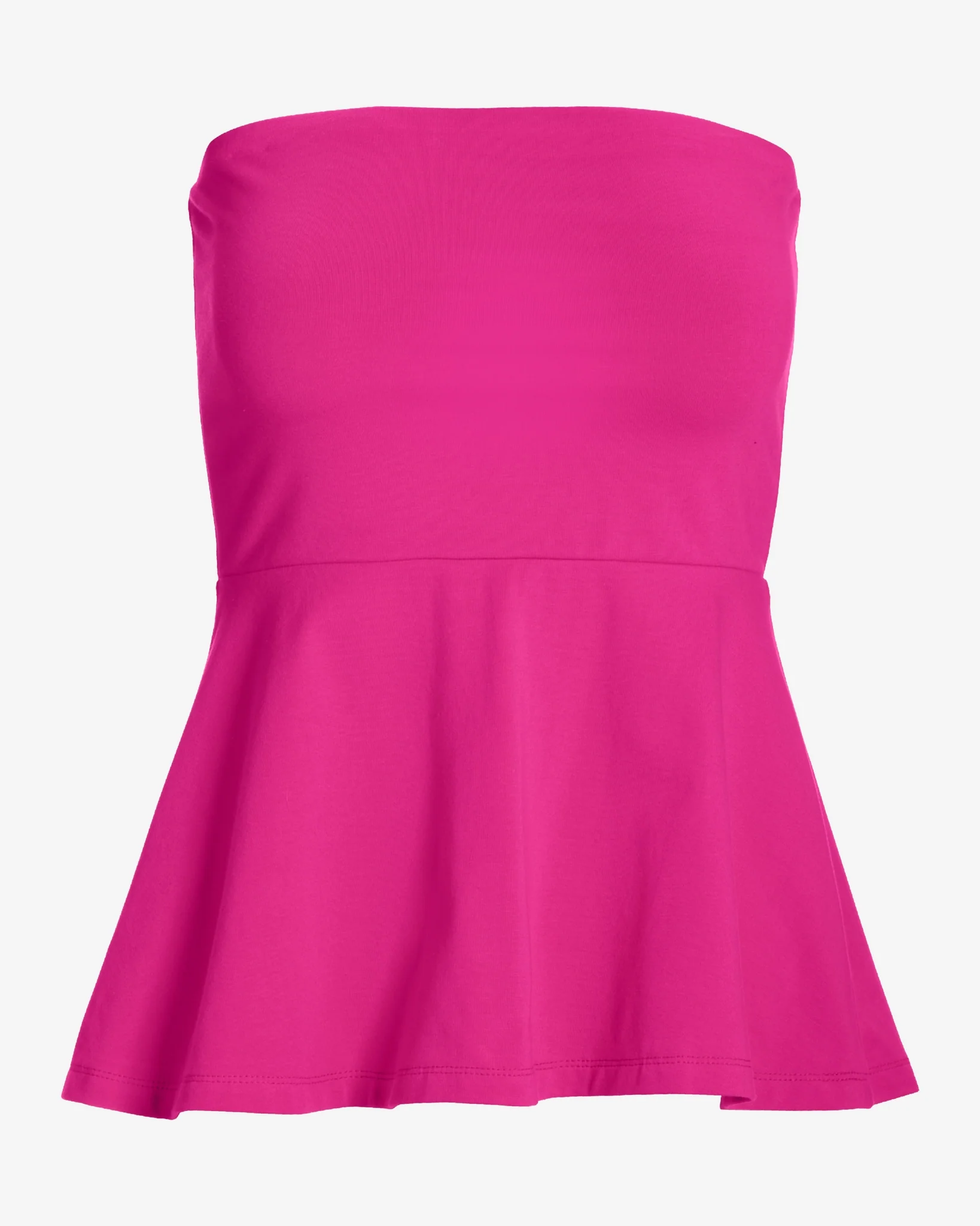 So Sexy Peplum Tube Top Blossom - Mycitystee