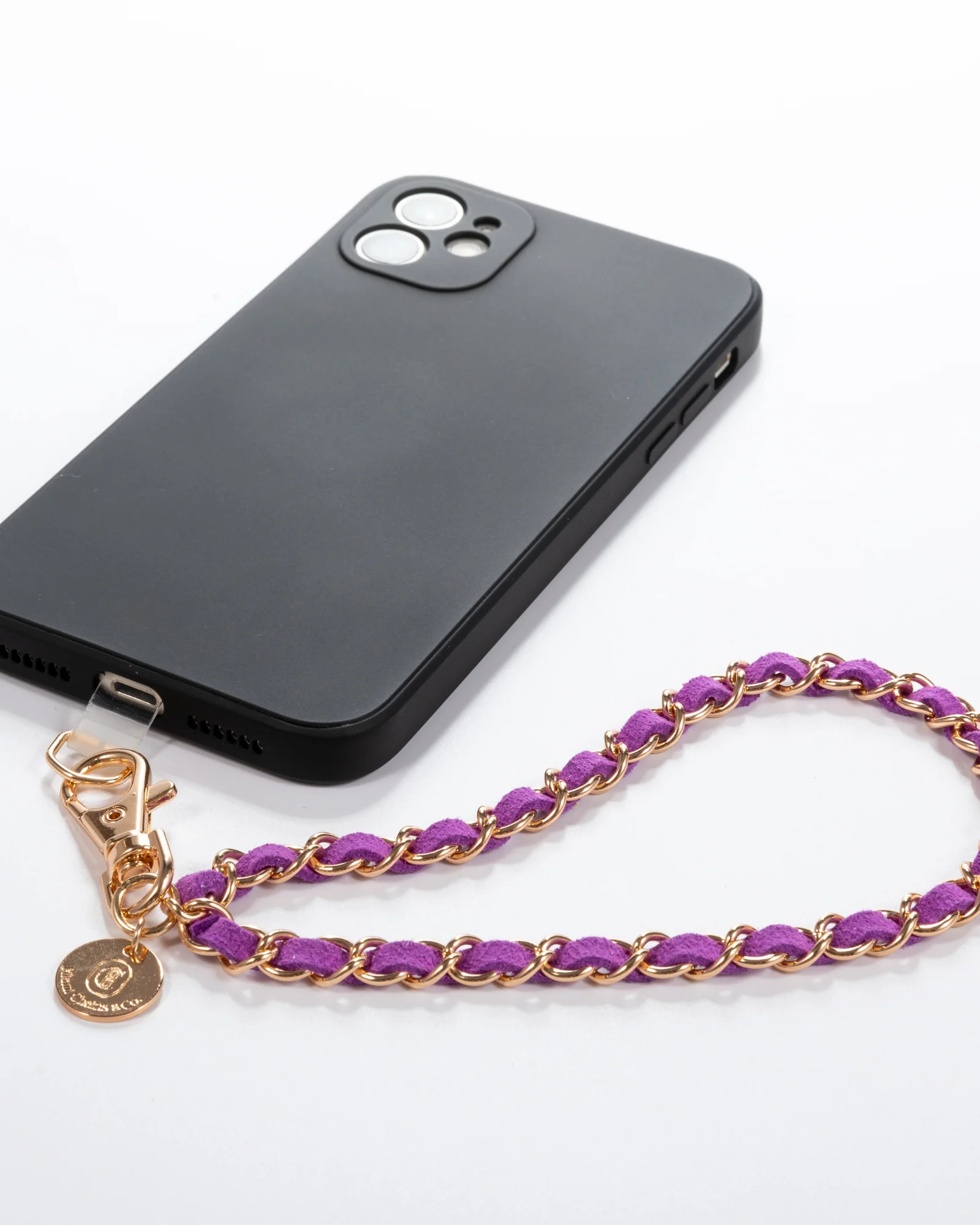Deep Purple Phone Wristlet - Mycitystee