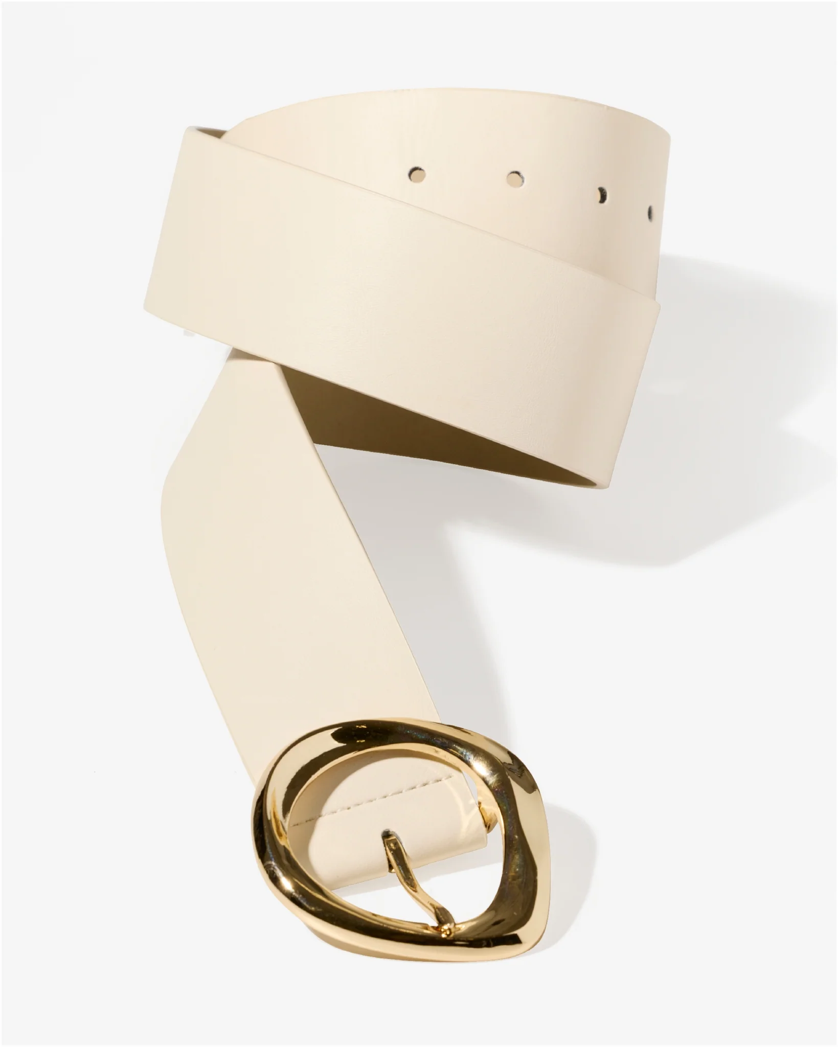 Modern Oval Hardware Belt Bone - Mycitystee