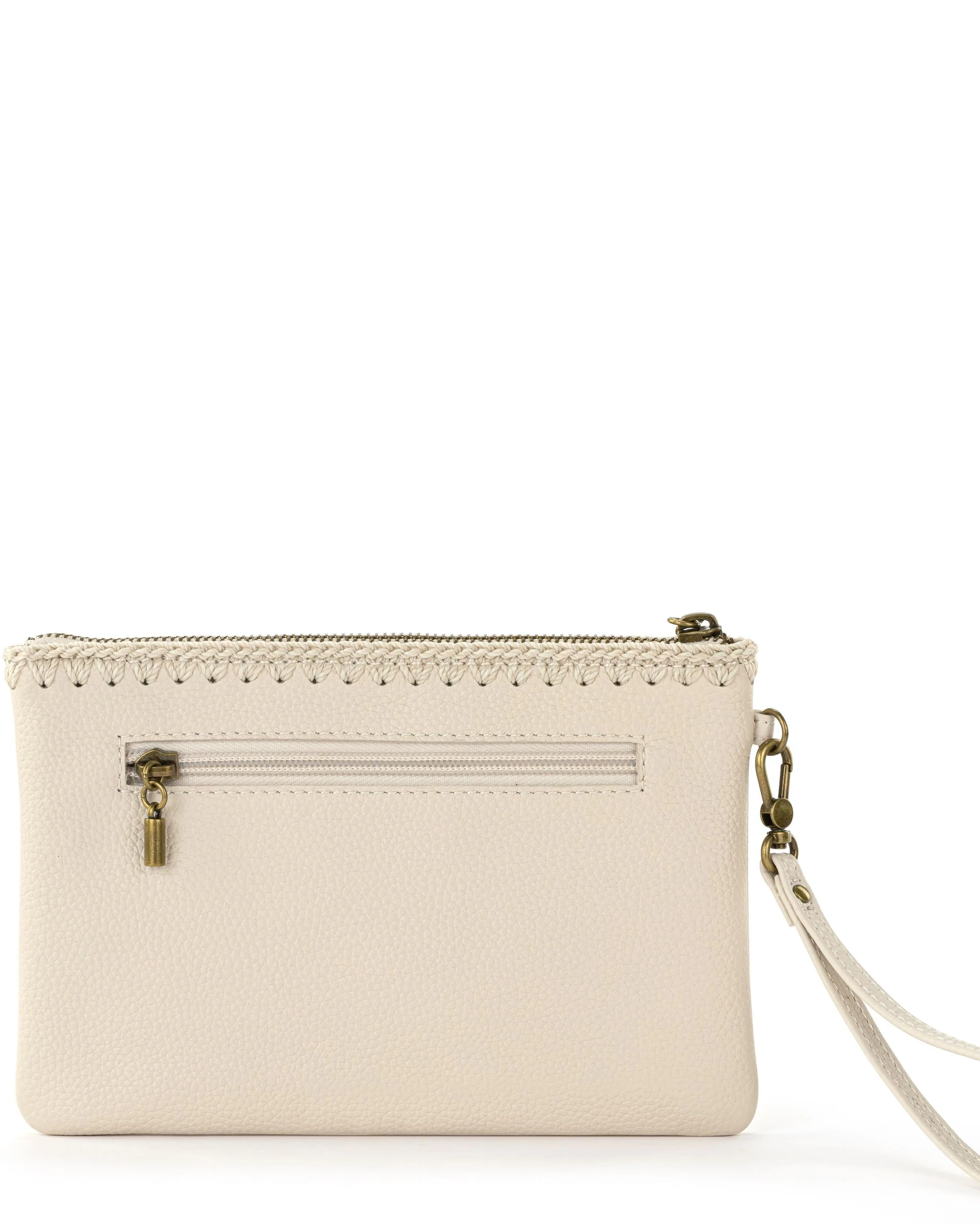 Vita Wristlet - Leather - Stone - Mycitystee