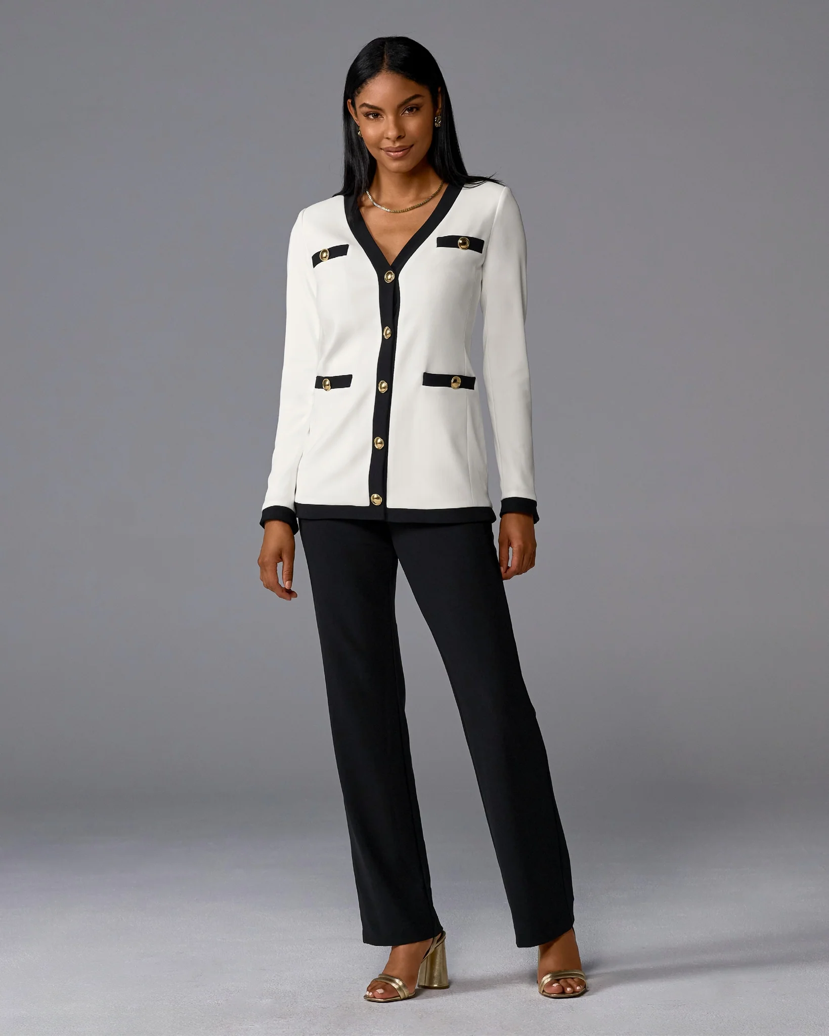 Beyond Travel Colorblock Set Ivory Coast/Jet Black - Mycitystee