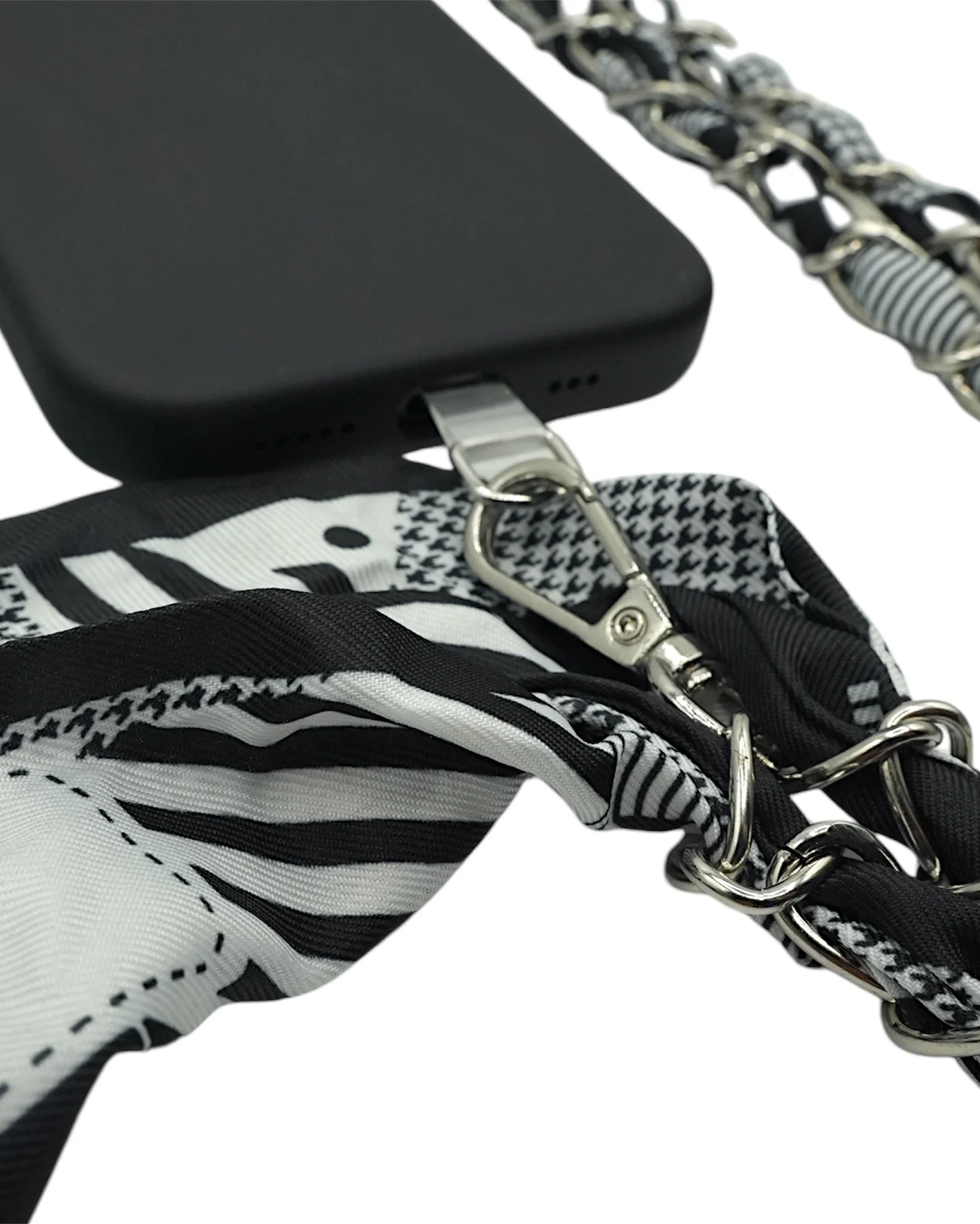 Checkerboard Crossbody Phone Chain - Mycitystee