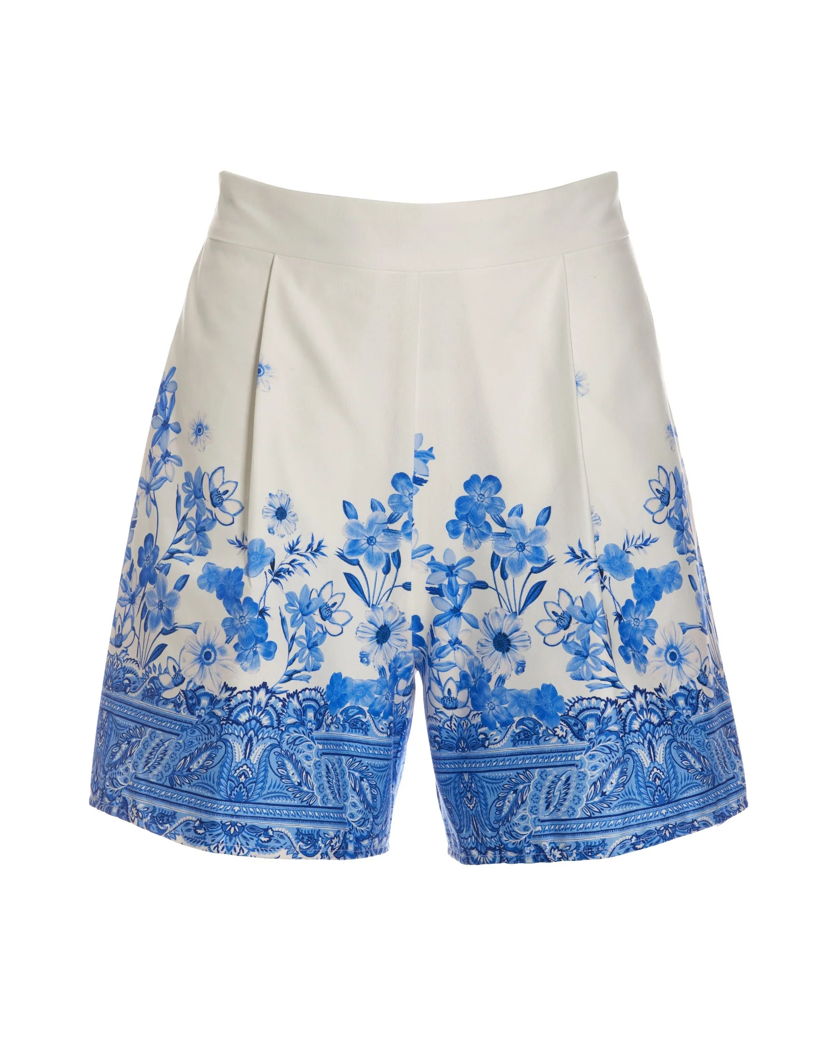Wildflower Blues Print Short Blue - Mycitystee