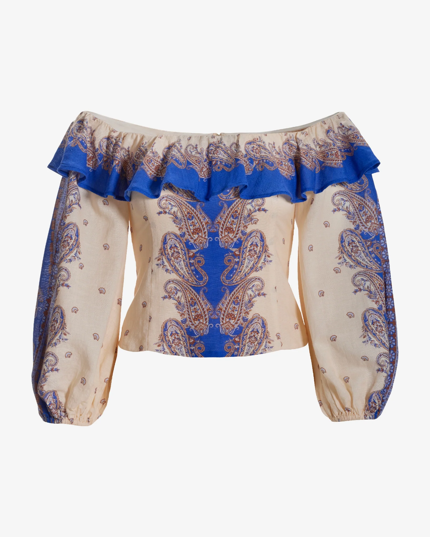 Print Off the Shoulder Blouse Multi - Mycitystee