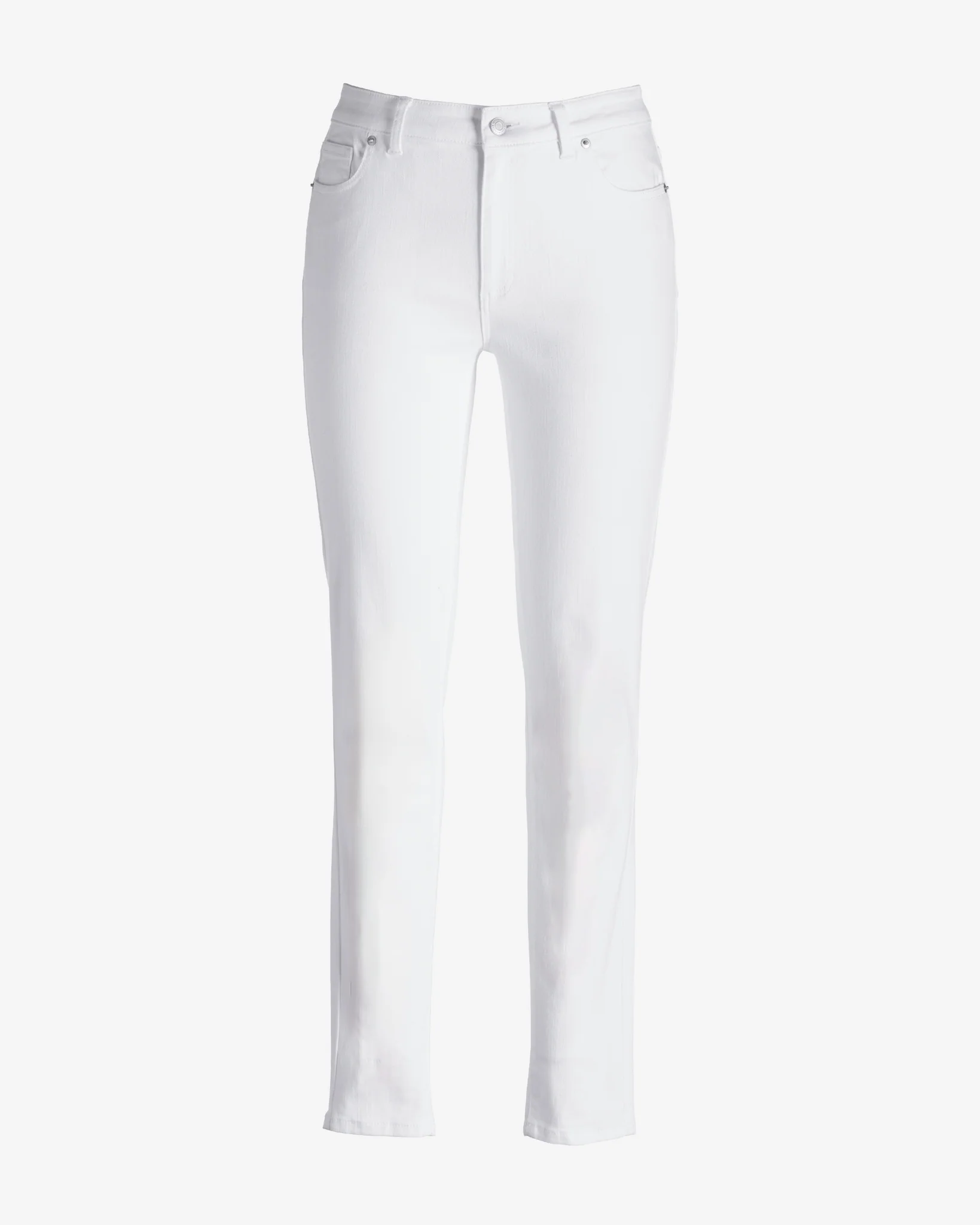 Aspen High Rise Skinny Jean White - Mycitystee