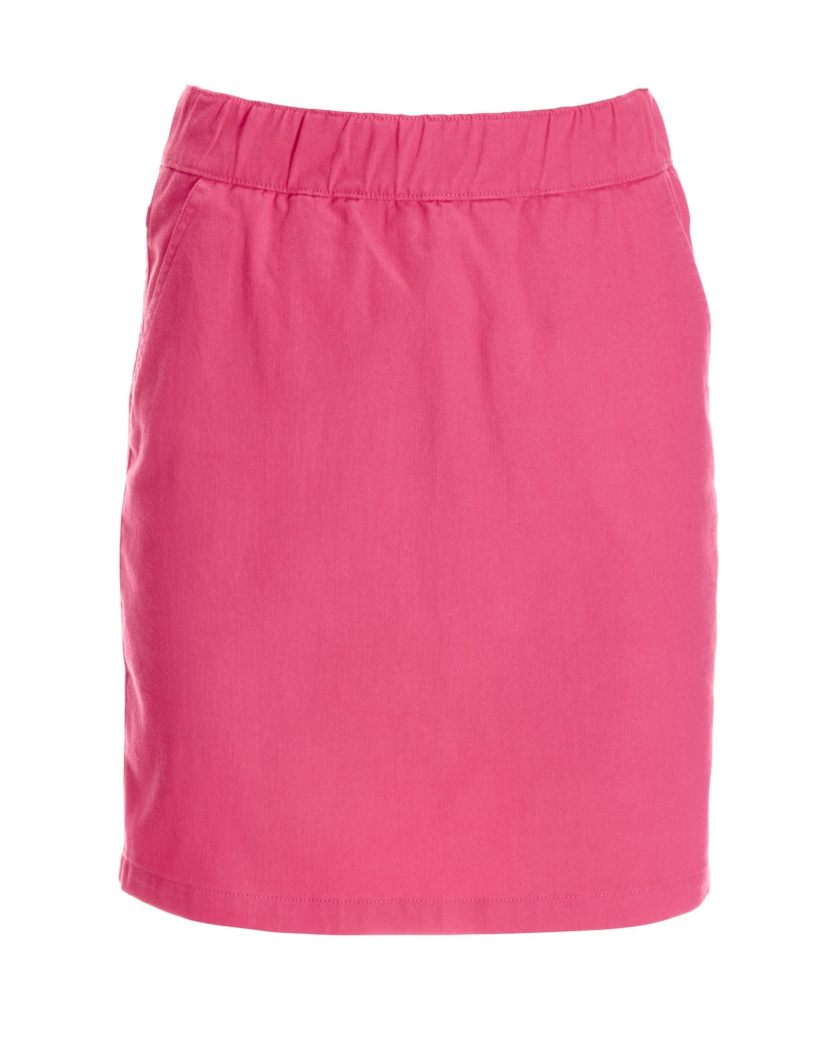 Denim Pull-On Skort Fandango Pink - Mycitystee
