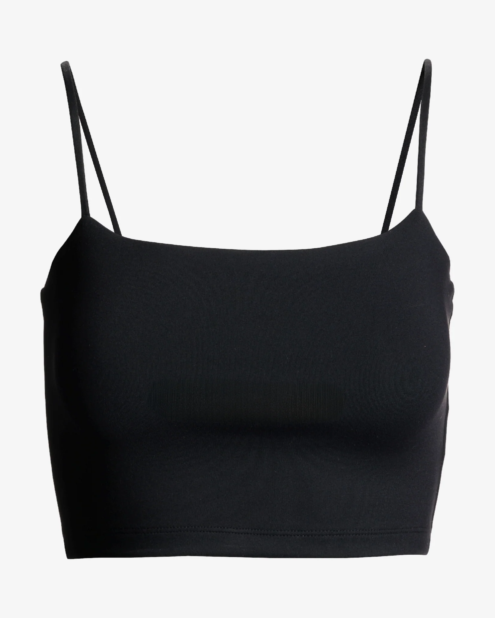 Susana Monaco x Boston Proper Cropped Cami Knit Top Black - Mycitystee