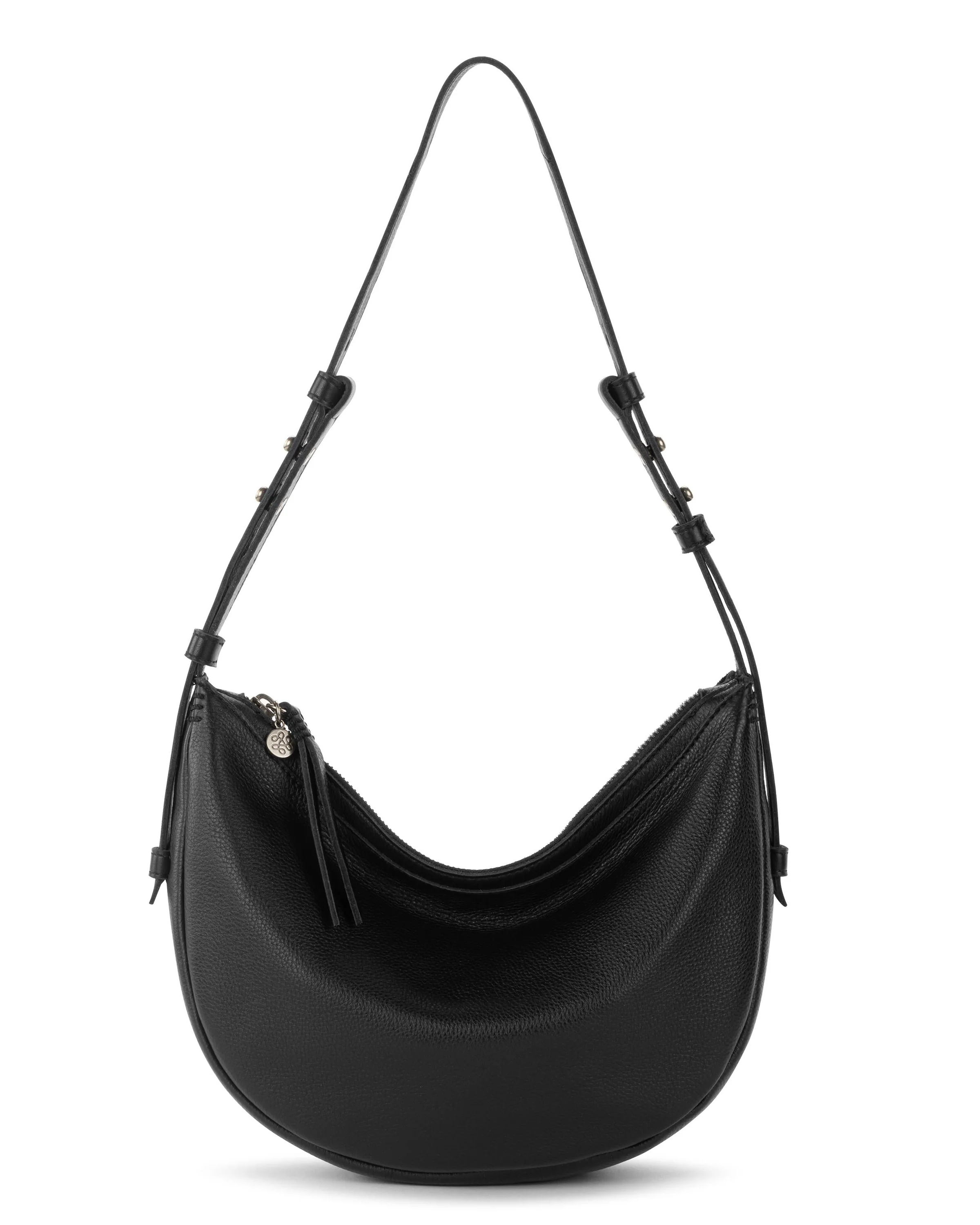 Tess Shoulder Bag - Leather - Black - Mycitystee