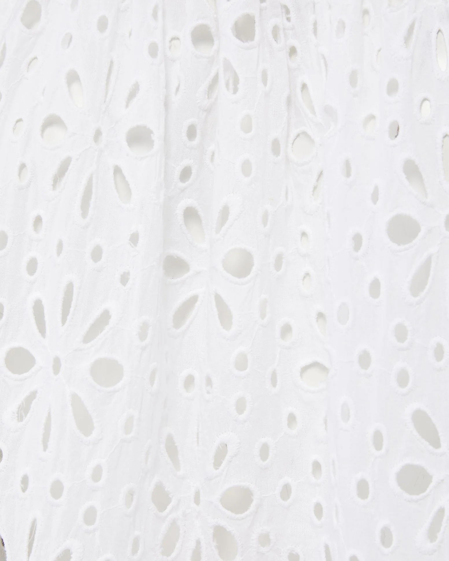 Lauren Coverup Dress Seaside Eyelet Fresh White - Mycitystee