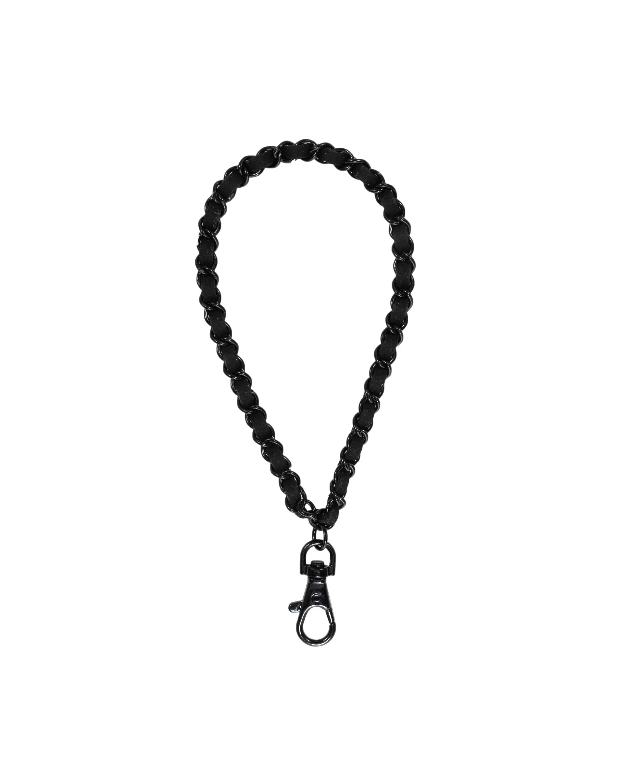 Black on Black Phone Wristlet - Mycitystee