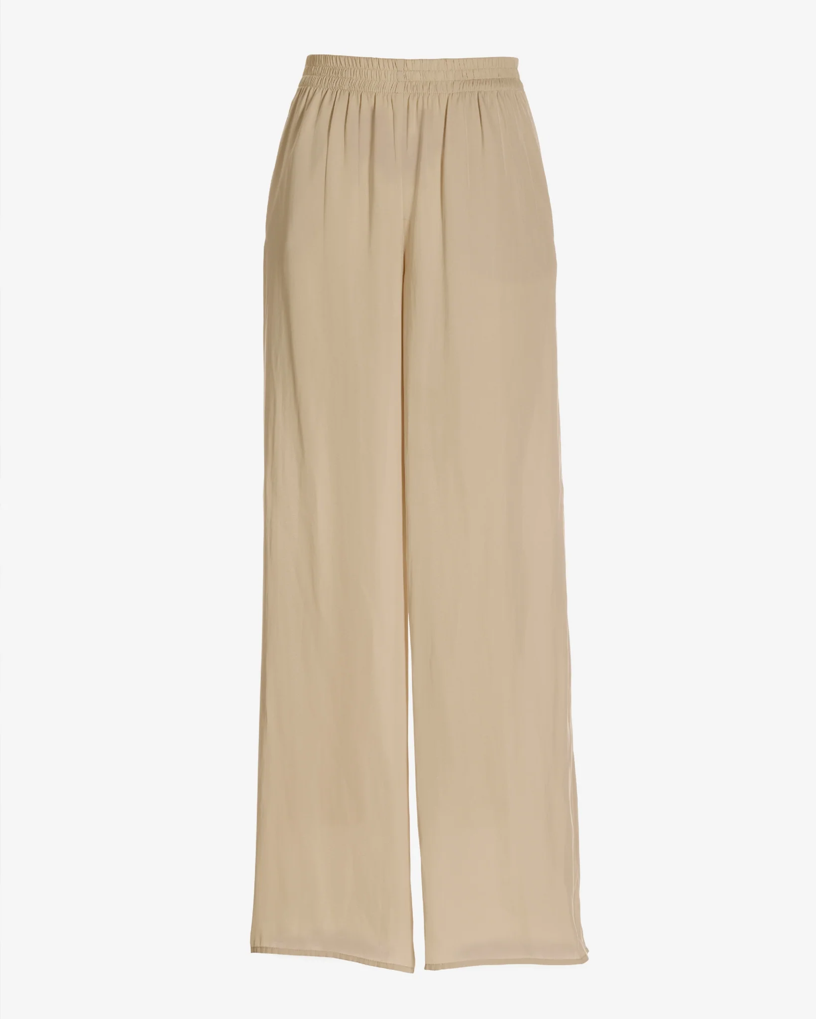 Malibu Flowy Wide Leg Pant Champagne - Mycitystee
