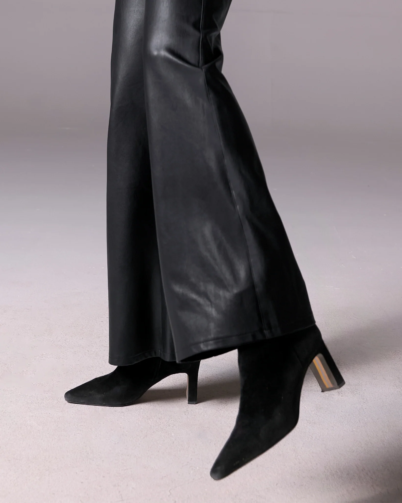 Pointed Toe Bootie Black - Mycitystee