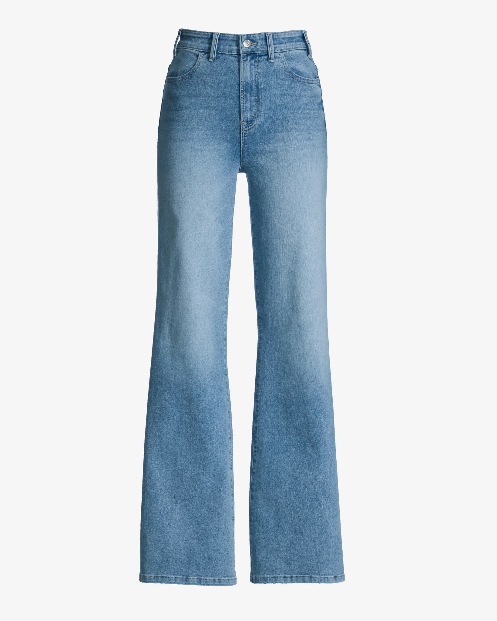 Malibu High-Rise Wide Leg Jean Light Wash - Mycitystee