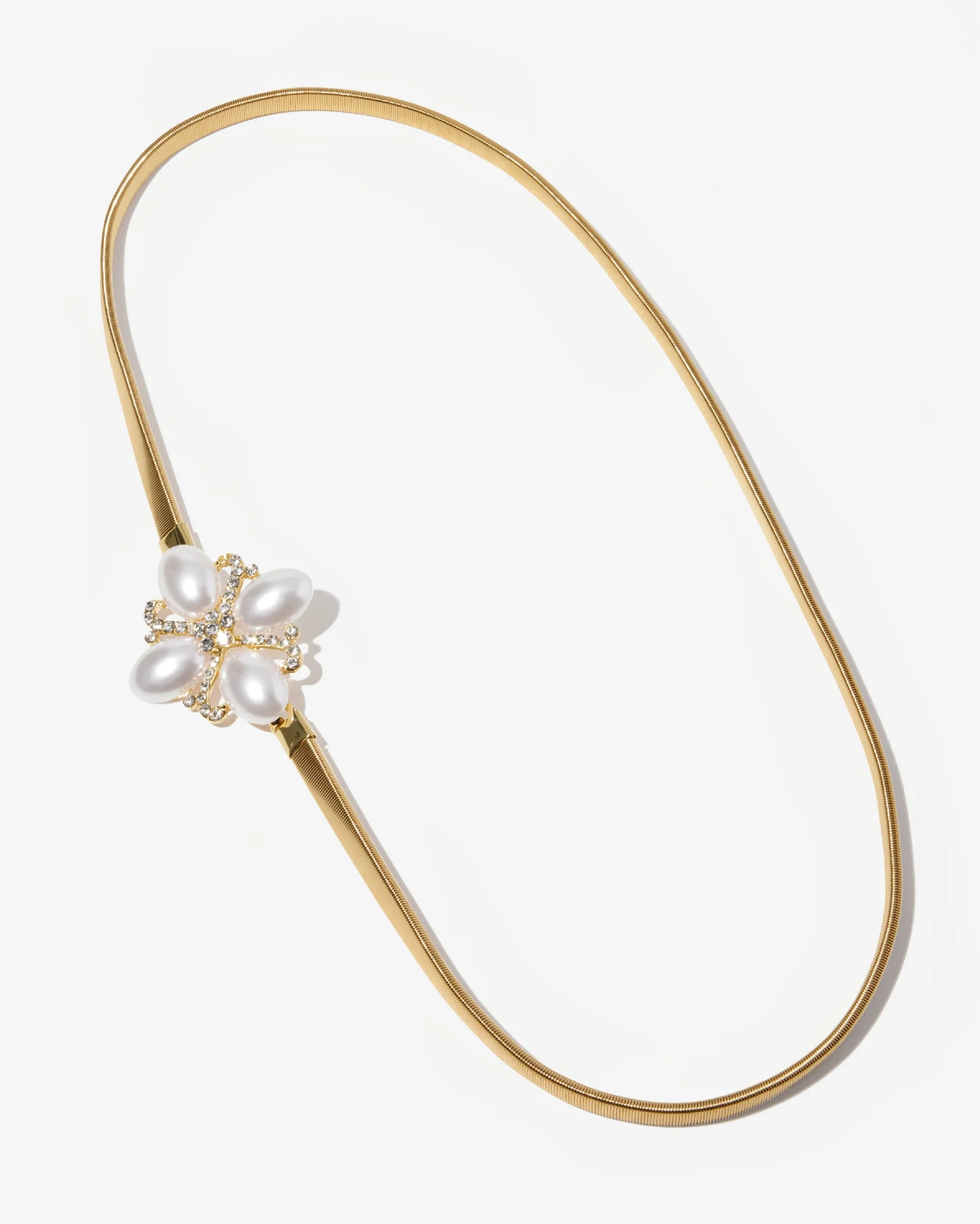 Slinky Gem Belt Gold - Mycitystee