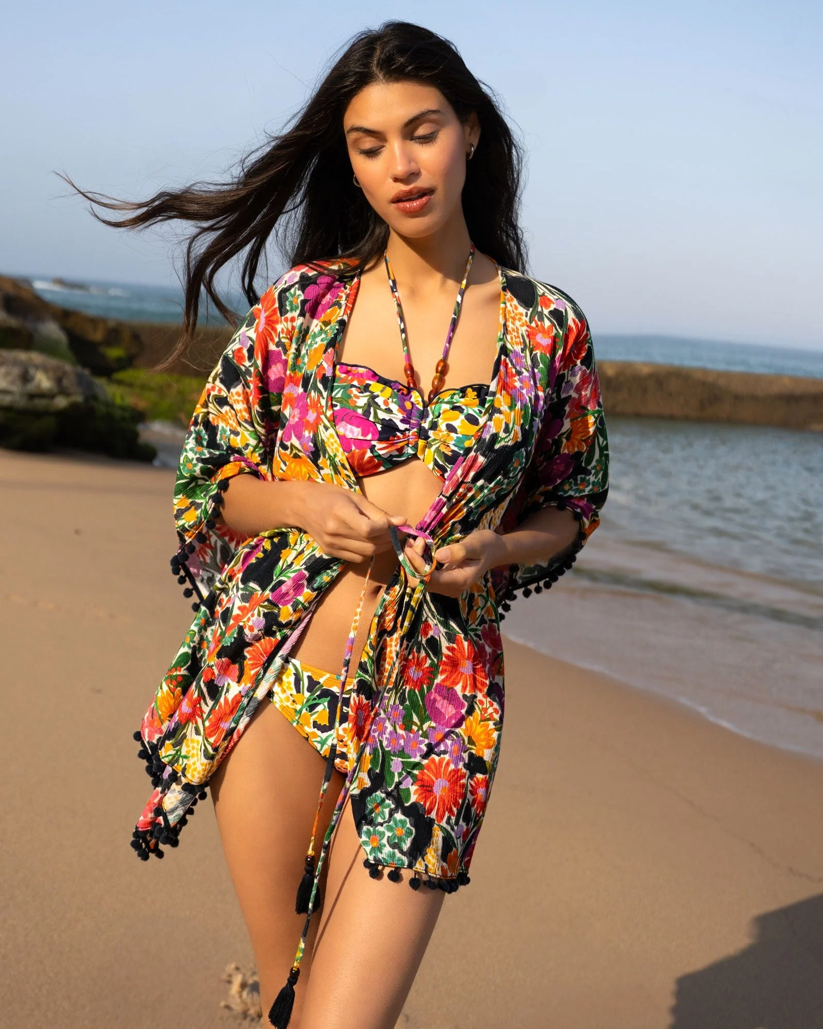 Audrey Caftan In Gardenia - Mycitystee