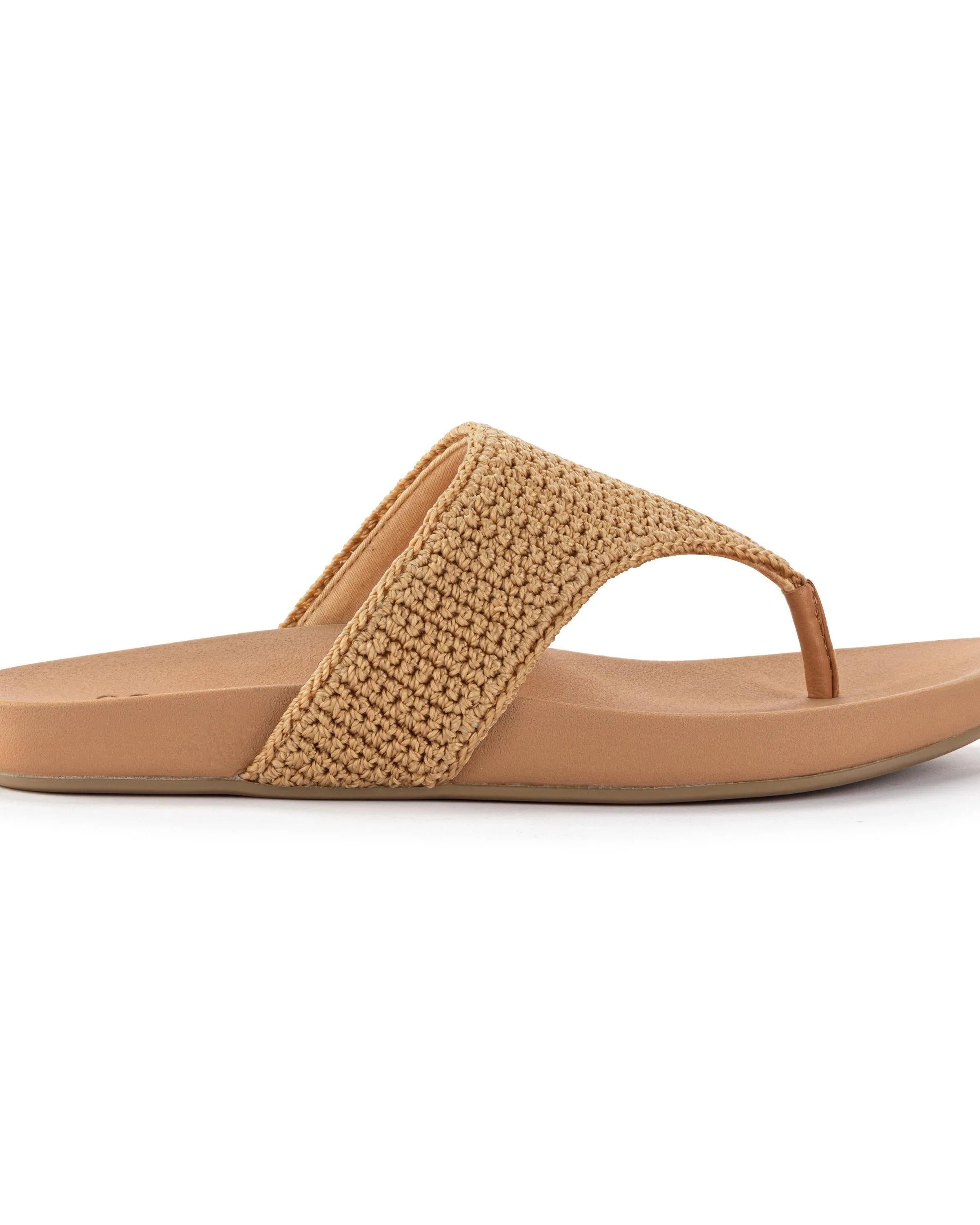 Everly Sandal - Hand Crochet - Bamboo - Mycitystee