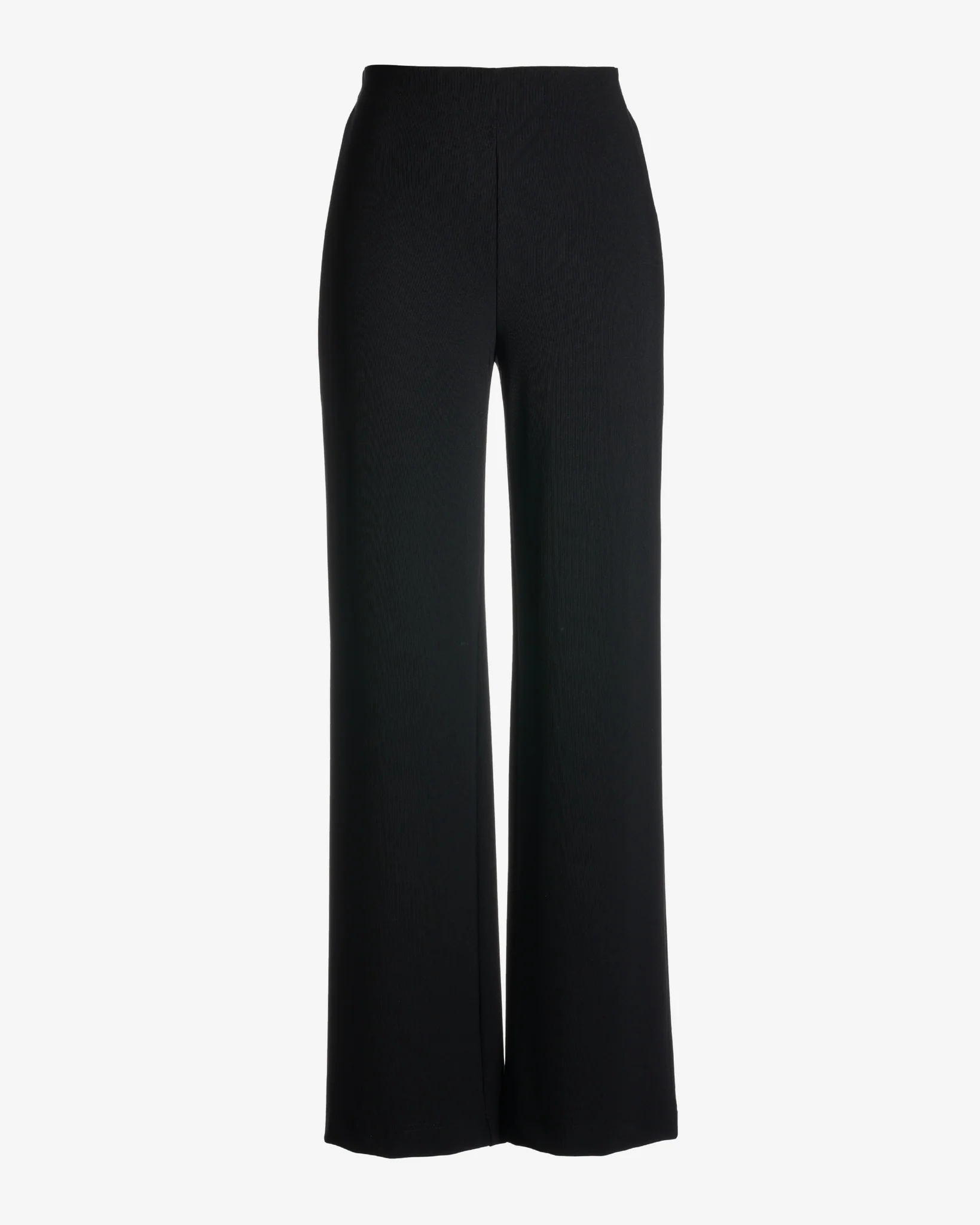 Beyond Travel High Rise Palazzo Pant Jet Black - Mycitystee