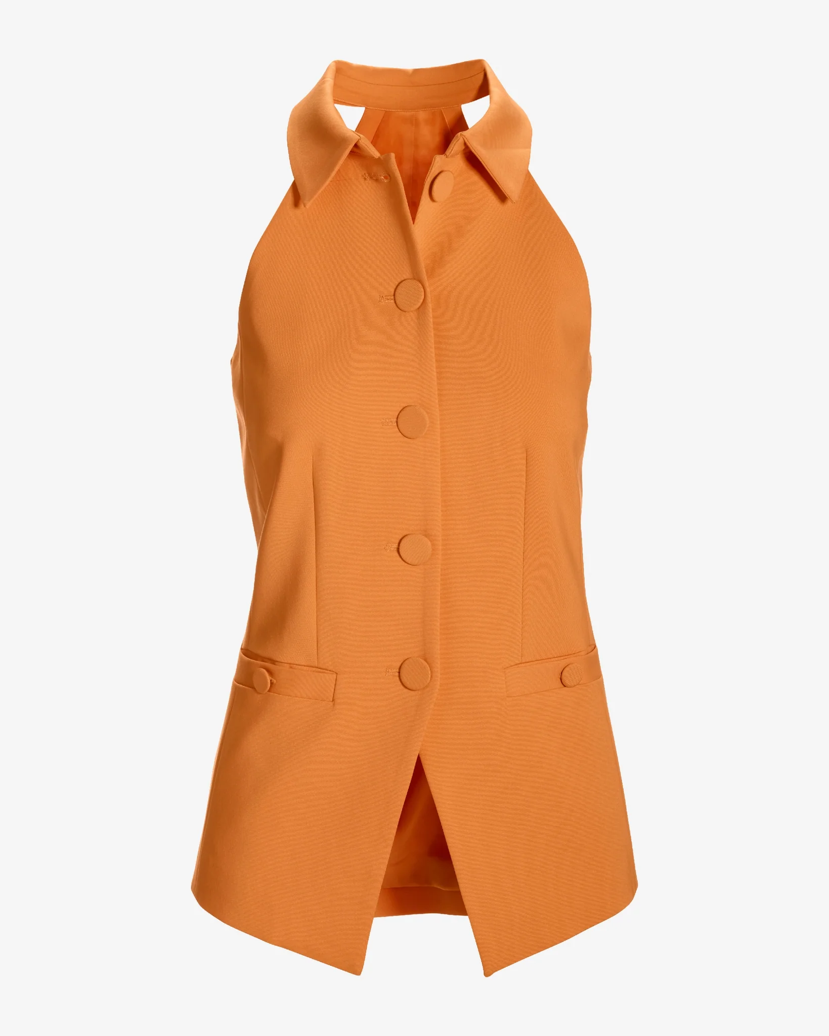 Modern Halter Cut Away Vest Bird of Paradise - Mycitystee