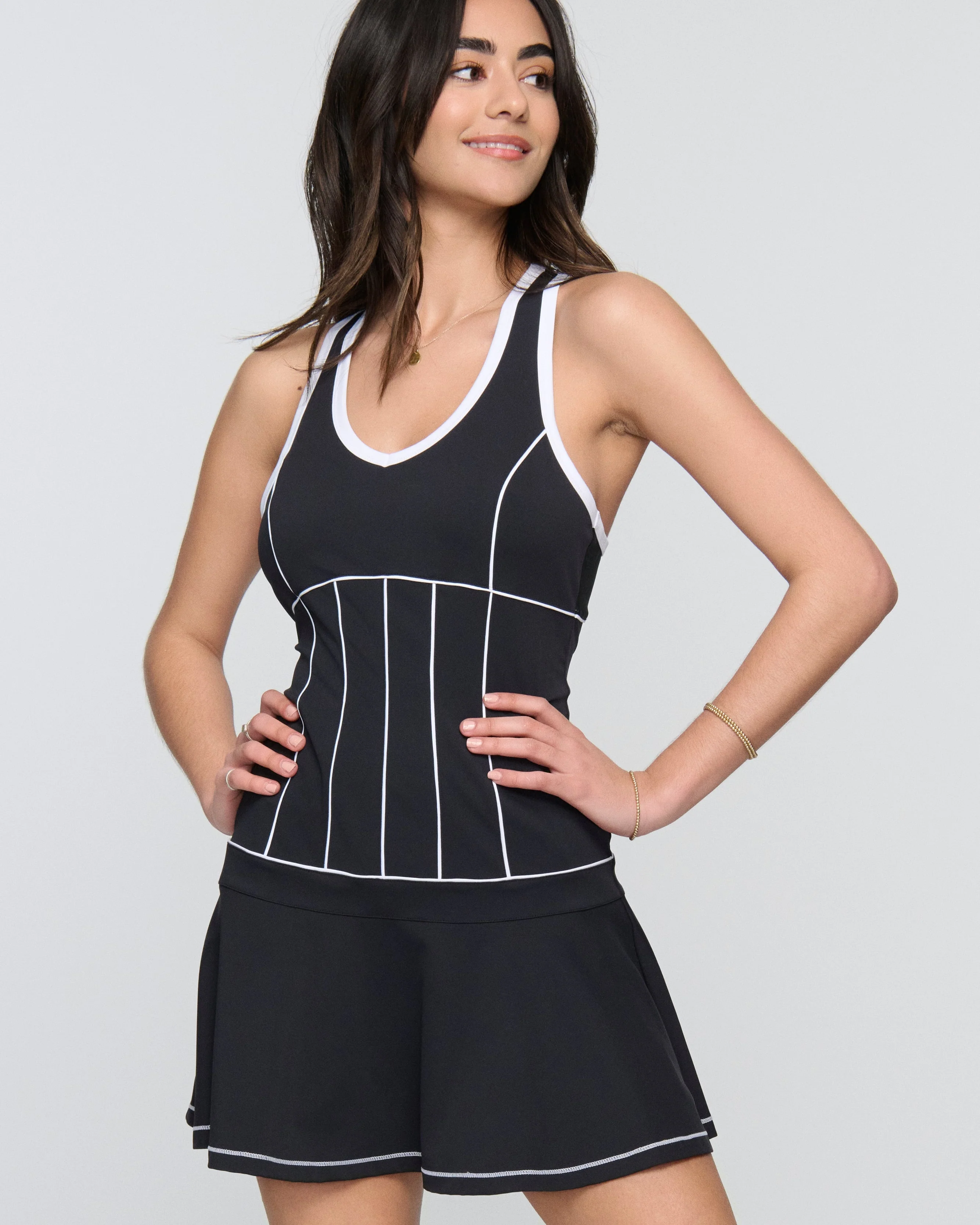 Jenny Courtside Corset Dress - Mycitystee