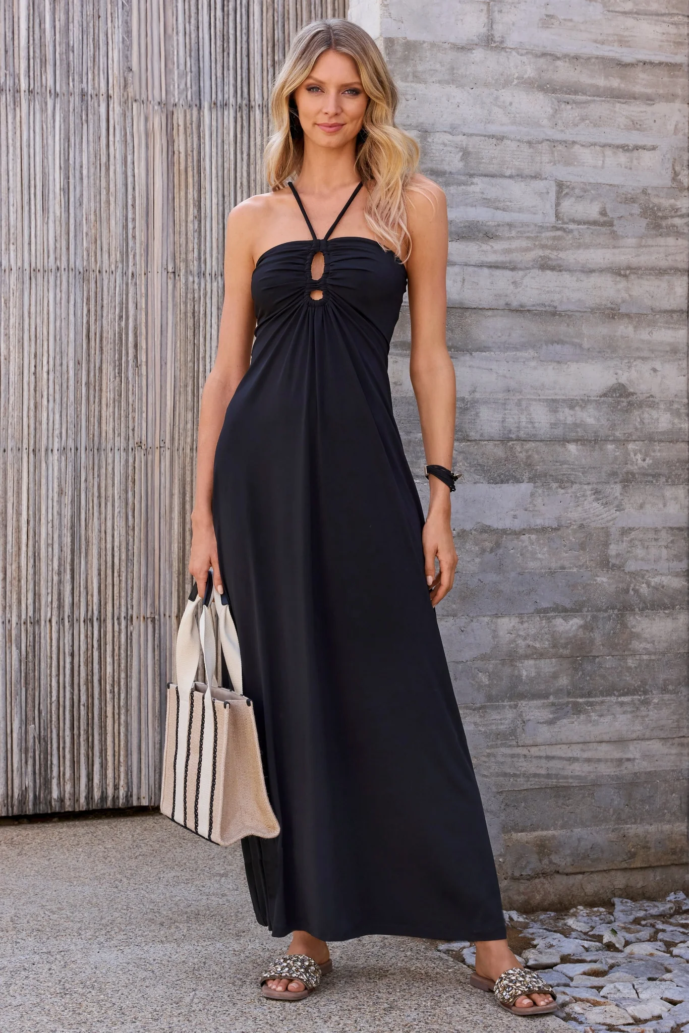 Embellished Multi Slide Bronze - Mycitystee