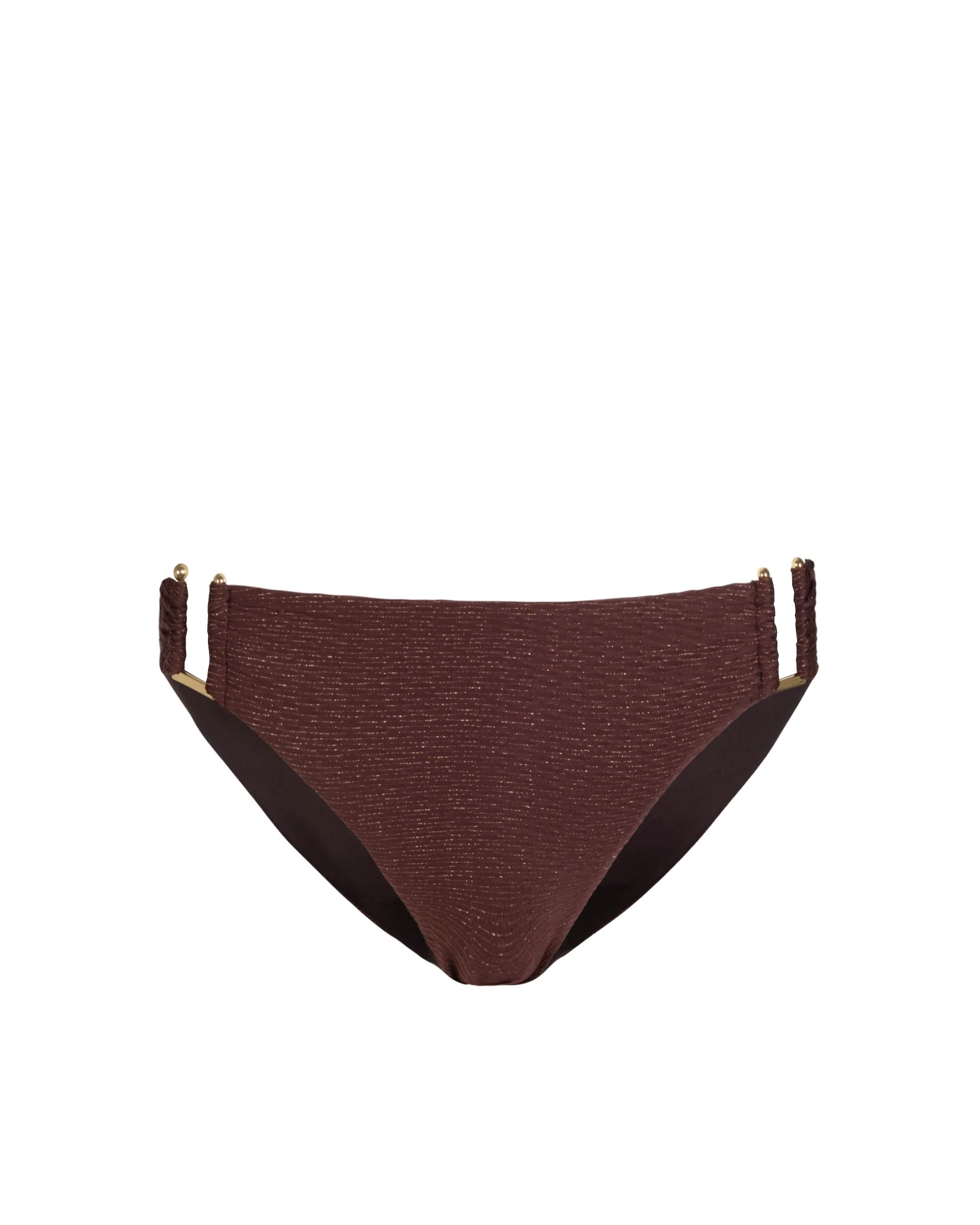 Layla Bottom In Cacao Metallic - Mycitystee