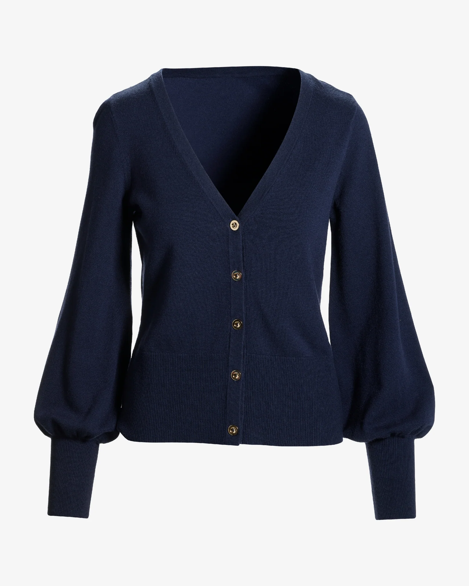 Lightweight Button Up Cardigan Sweater Navy - Mycitystee