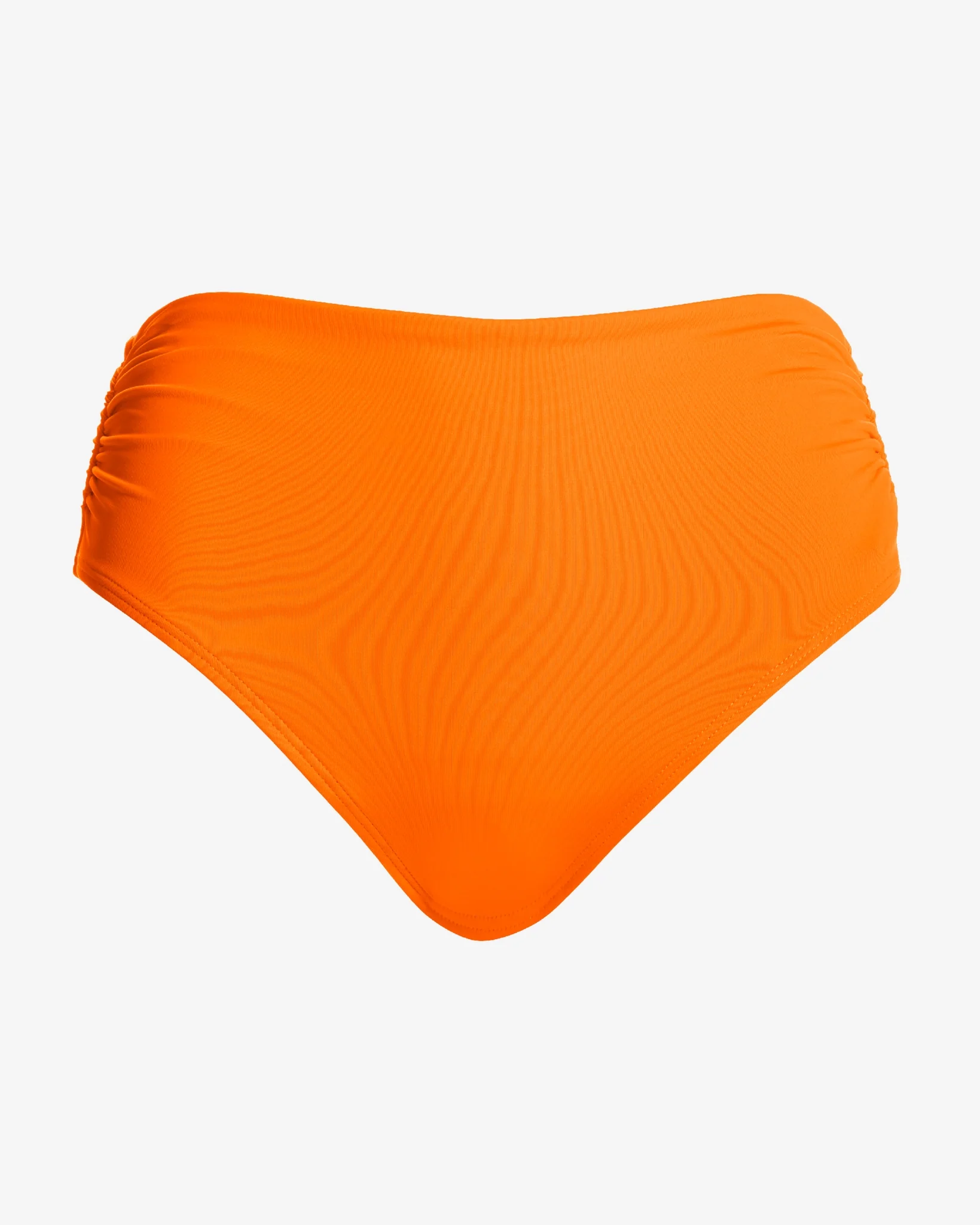 Swim Sense High-Waisted Bikini Bottom Vibrant Orange - Mycitystee