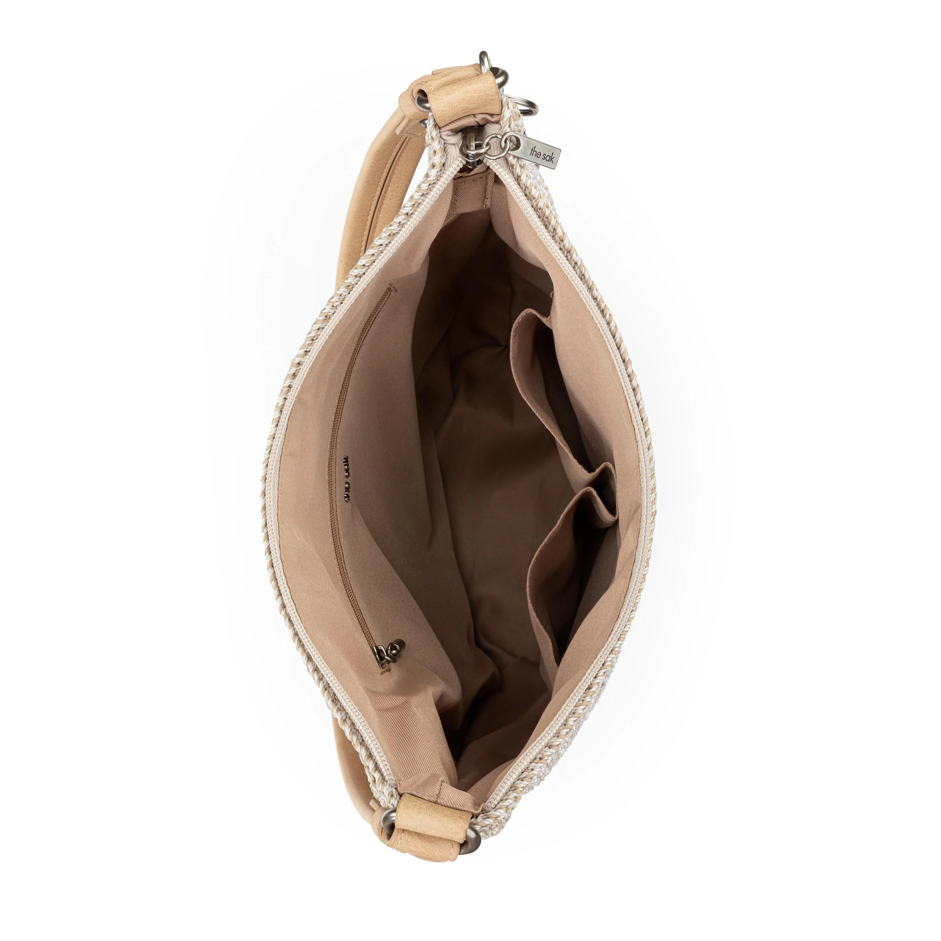 Sequoia Hobo - Hand Crochet - Sand Stripe - Mycitystee