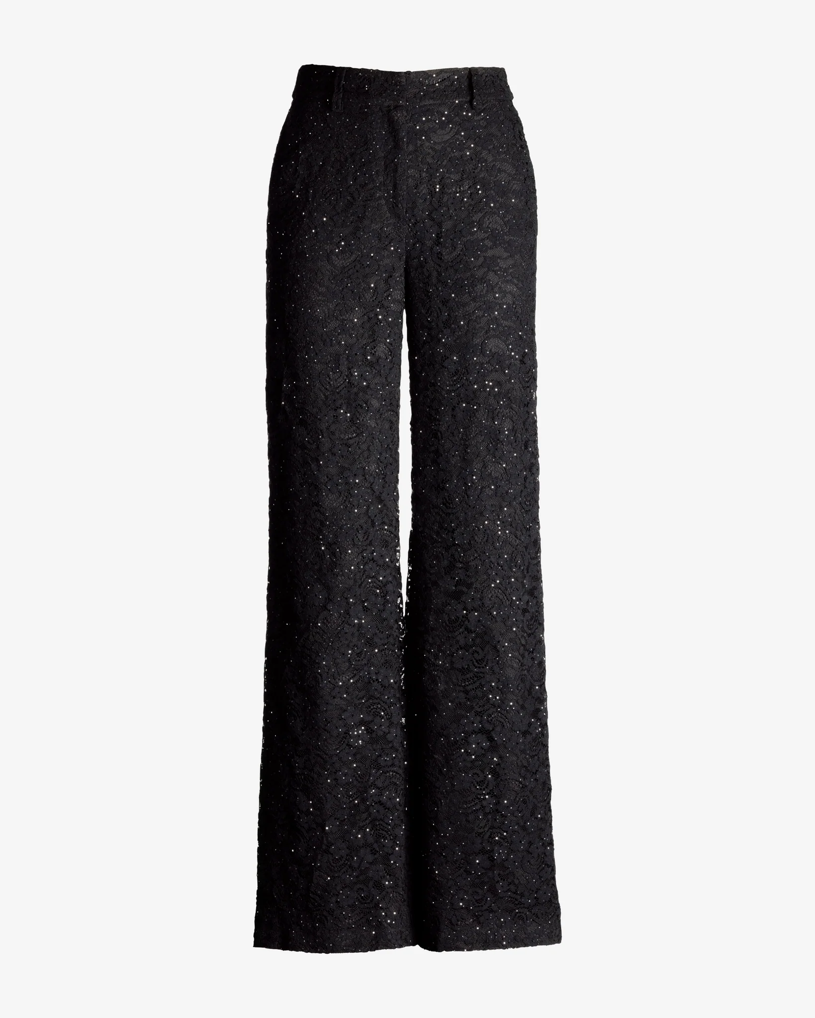 Lace Sequin Pant Black - Mycitystee
