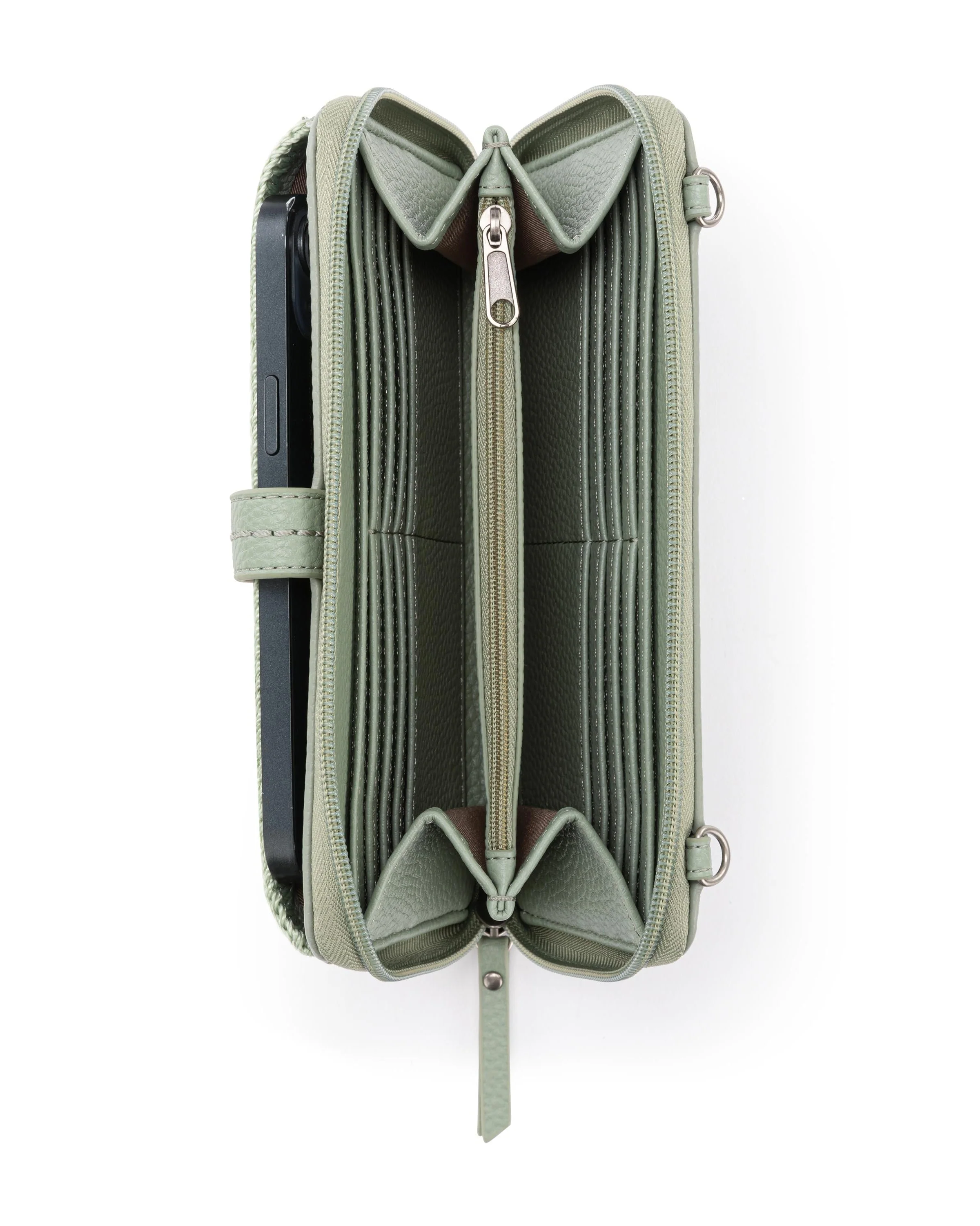 Iris Smartphone Wallet - Leather - Meadow - Mycitystee