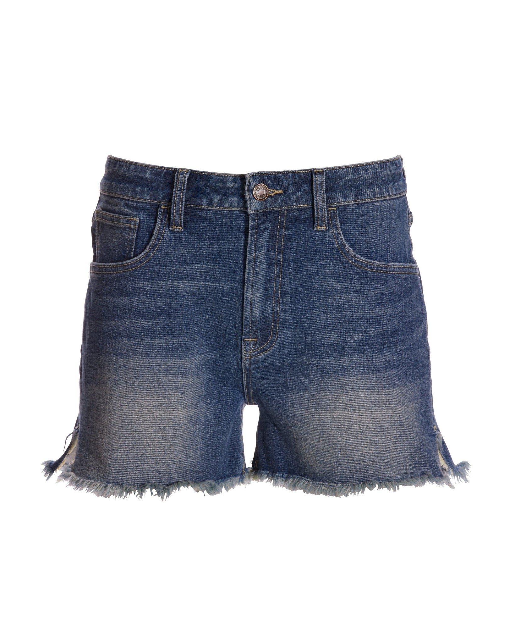 Proper Cutoff Denim Short Medium Wash - Mycitystee