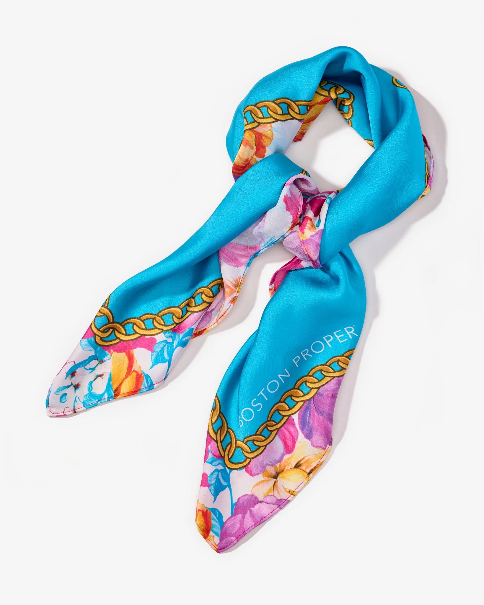 Boston Proper Printed Scarf Iris Garden - Mycitystee