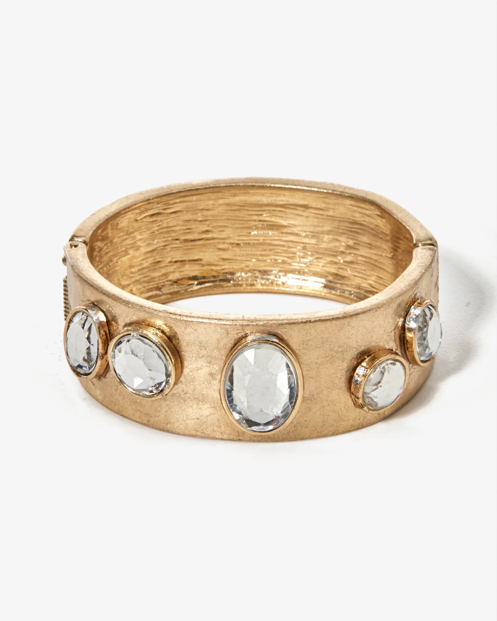 Crystal Gem Cuff Gold - Mycitystee