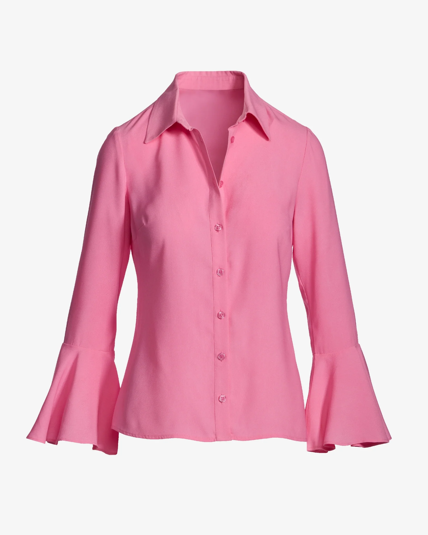 Alexa Flare Sleeve Shirt Rosebloom - Mycitystee