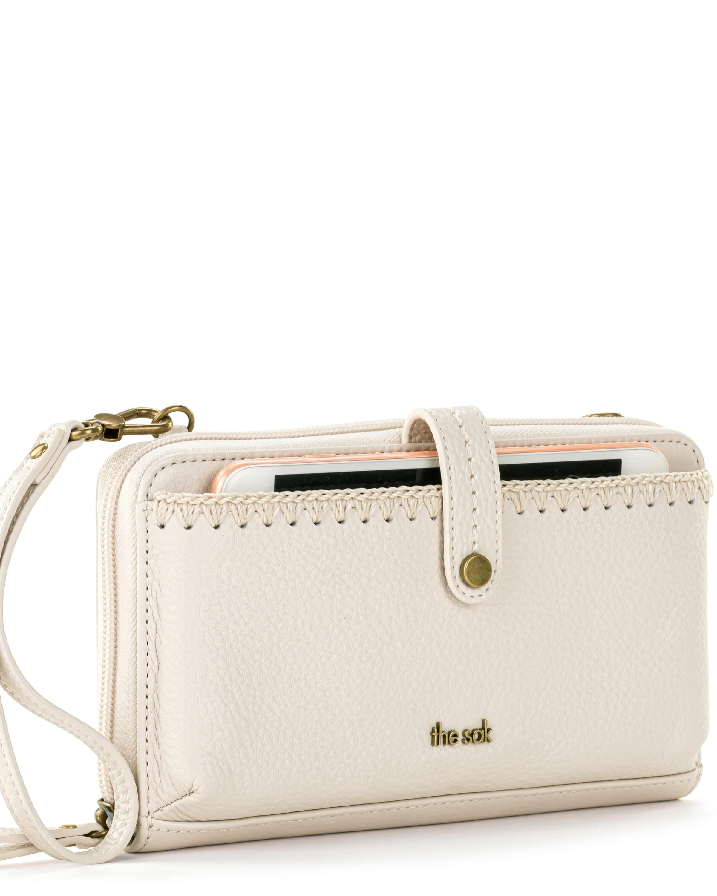 Iris Smartphone Wallet - Leather - Stone - Mycitystee