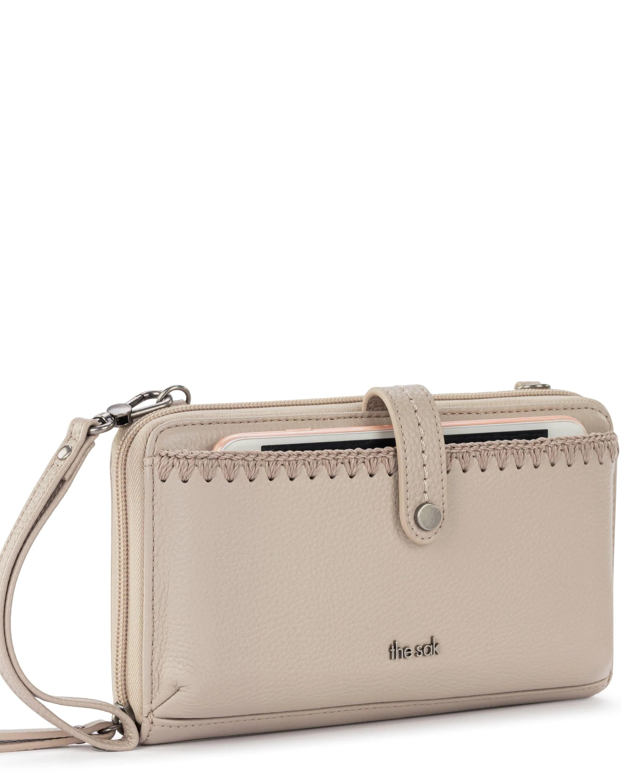 Iris Smartphone Wallet - Leather - Sand - Mycitystee