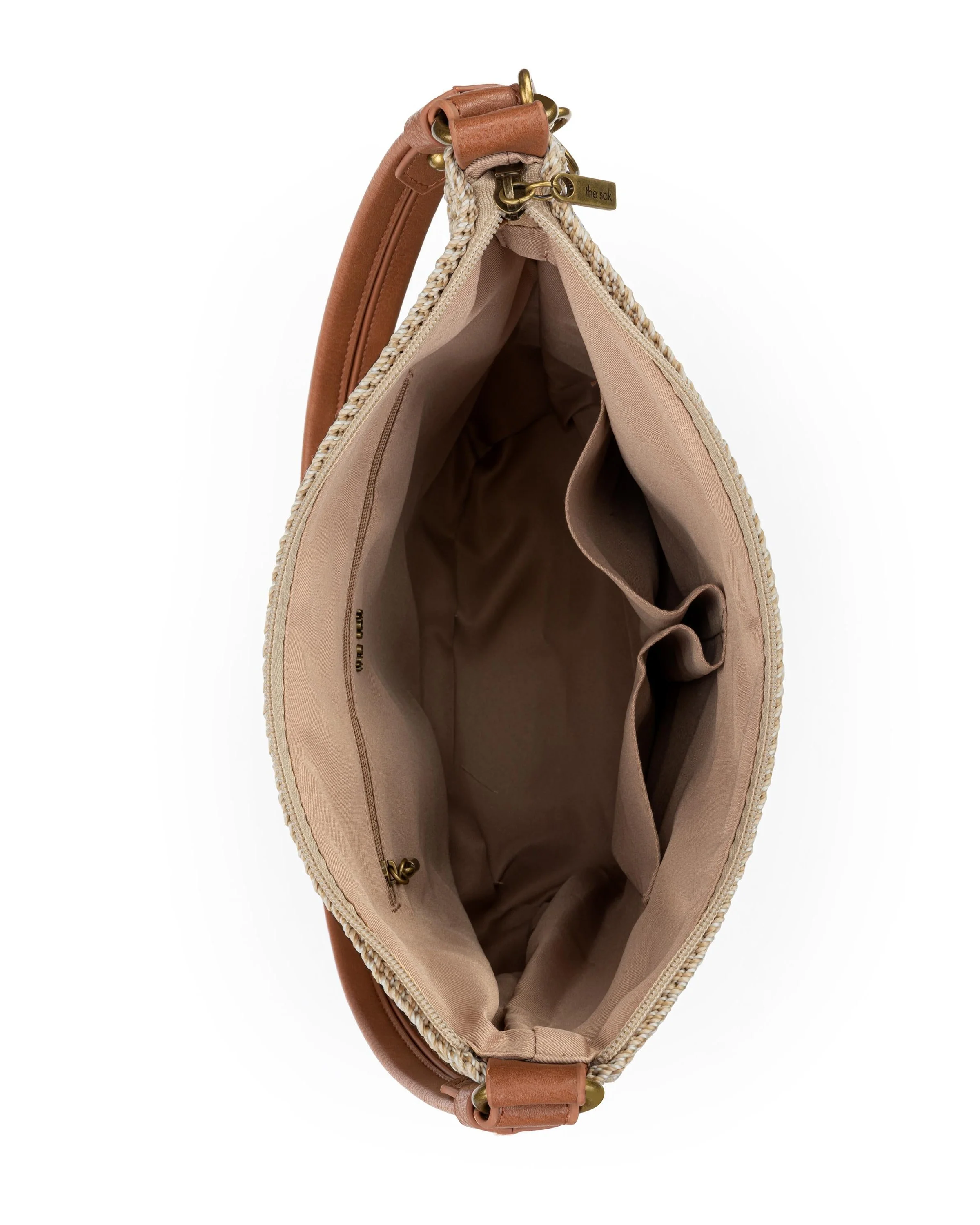 Sequoia Hobo - Hand Crochet - Bamboo Static - Mycitystee