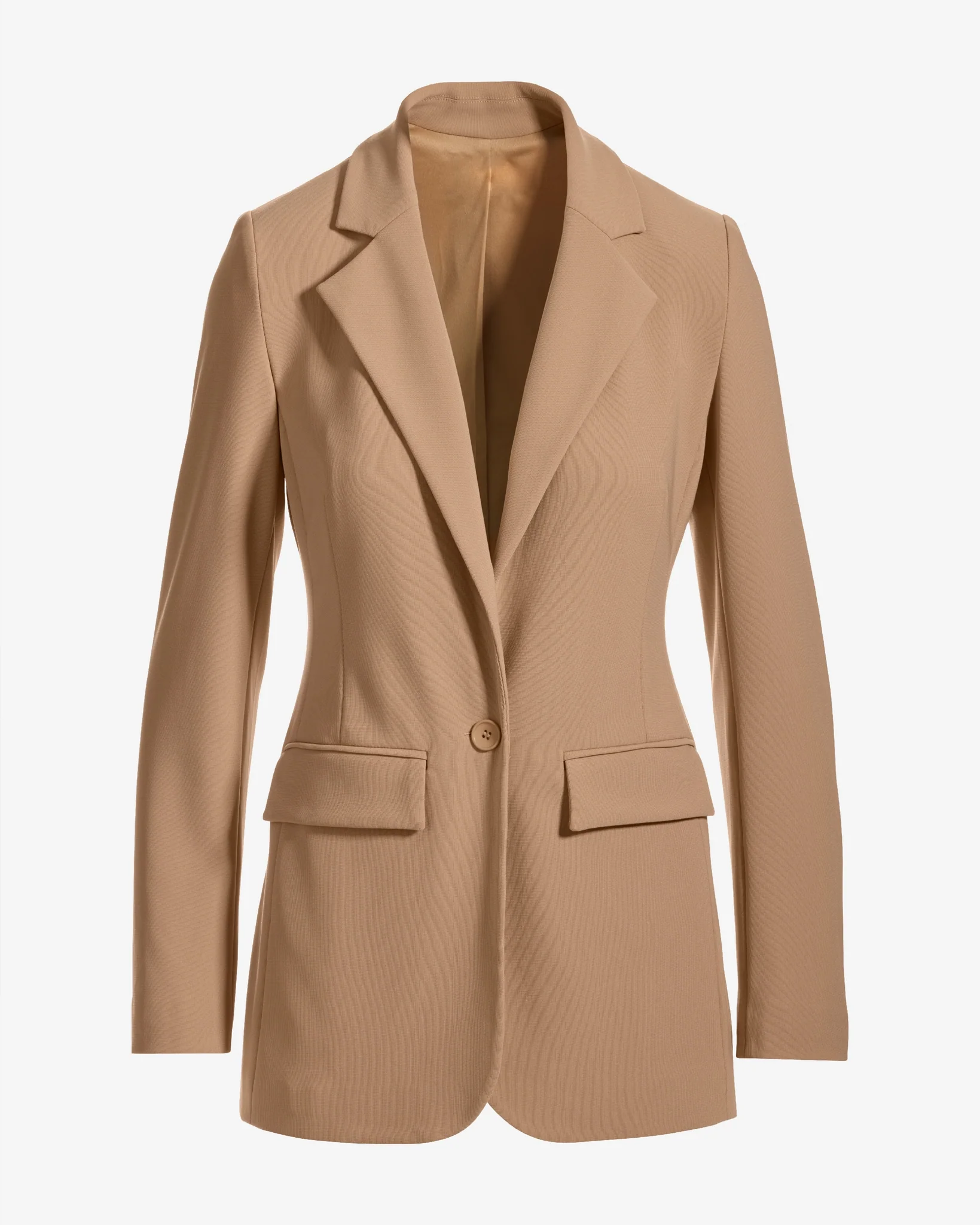 Beyond Travel Classic Boyfriend Blazer Natural - Mycitystee