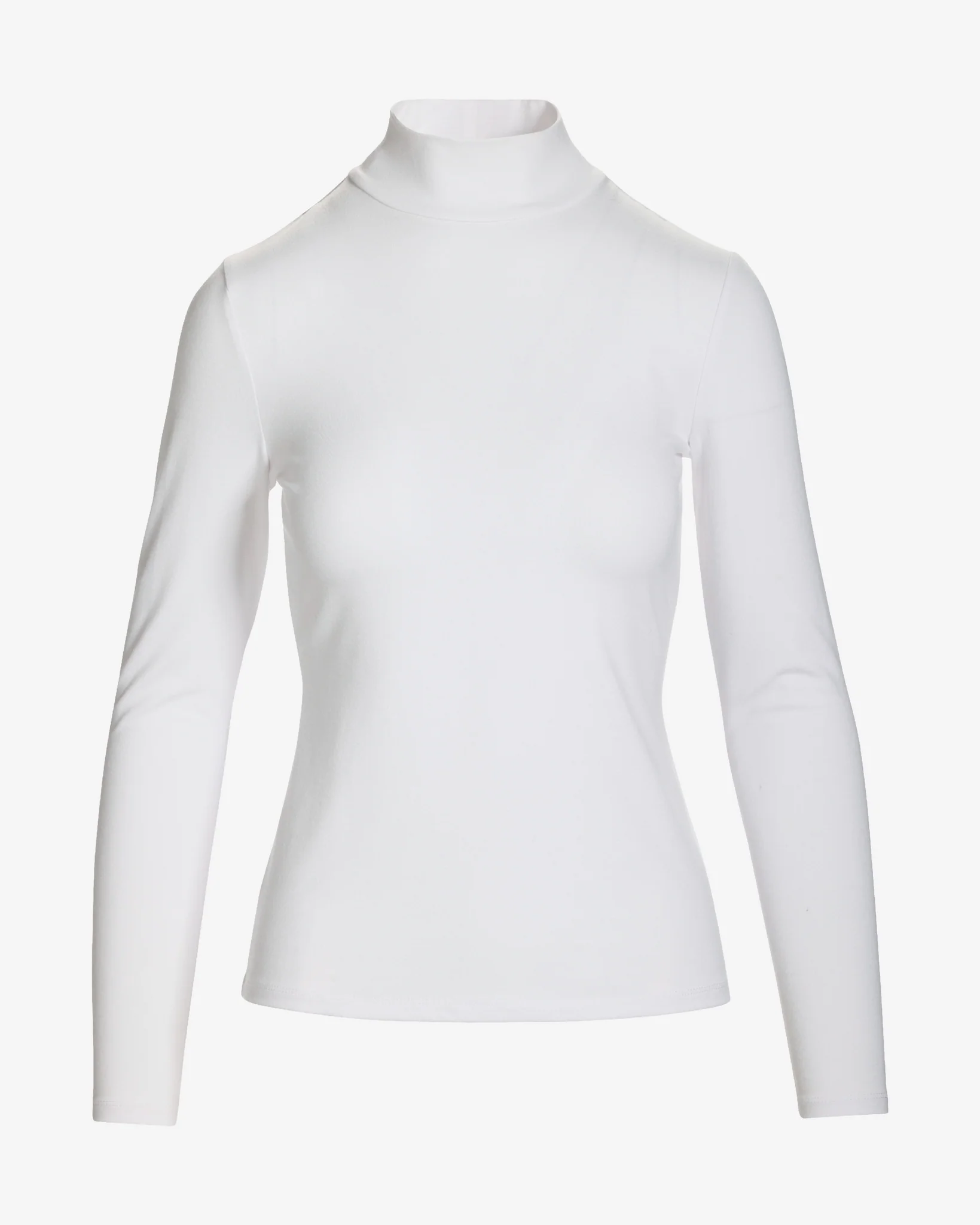 Long Sleeve Layering Turtleneck Pure White - Mycitystee