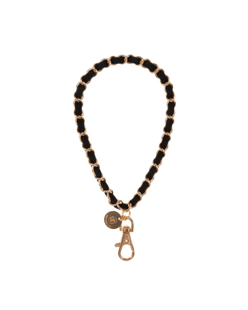 Golden Black Phone Wristlet - Mycitystee