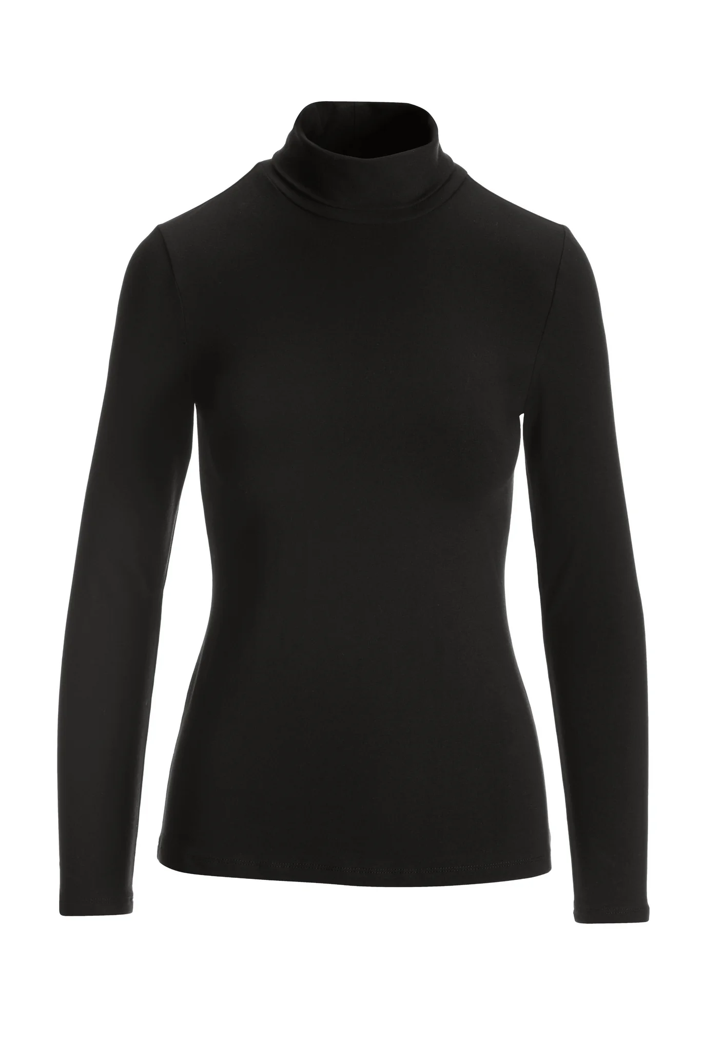 So Sexy Turtleneck Knit Top Black - Mycitystee