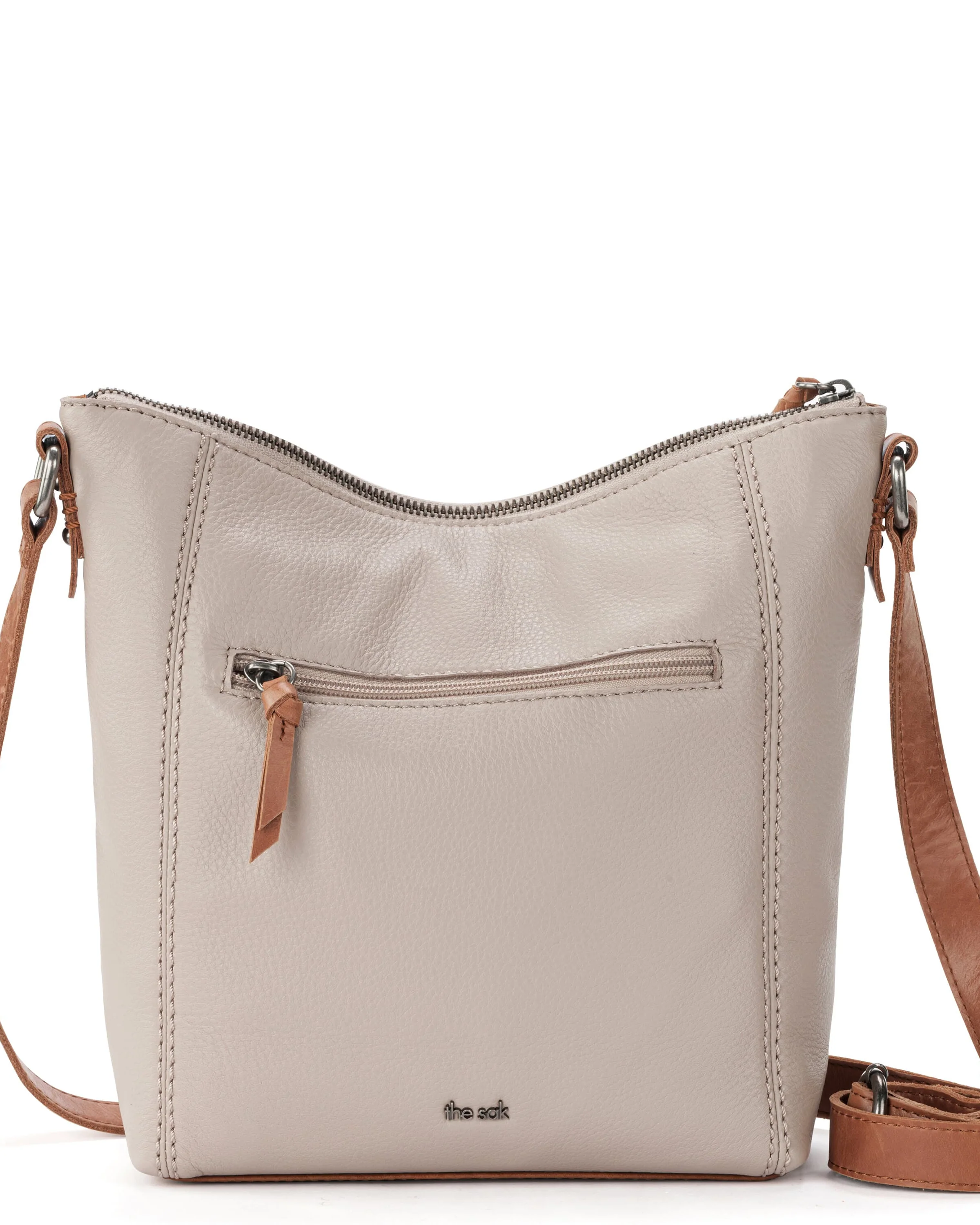 Ashland Crossbody - Leather - Sand - Mycitystee