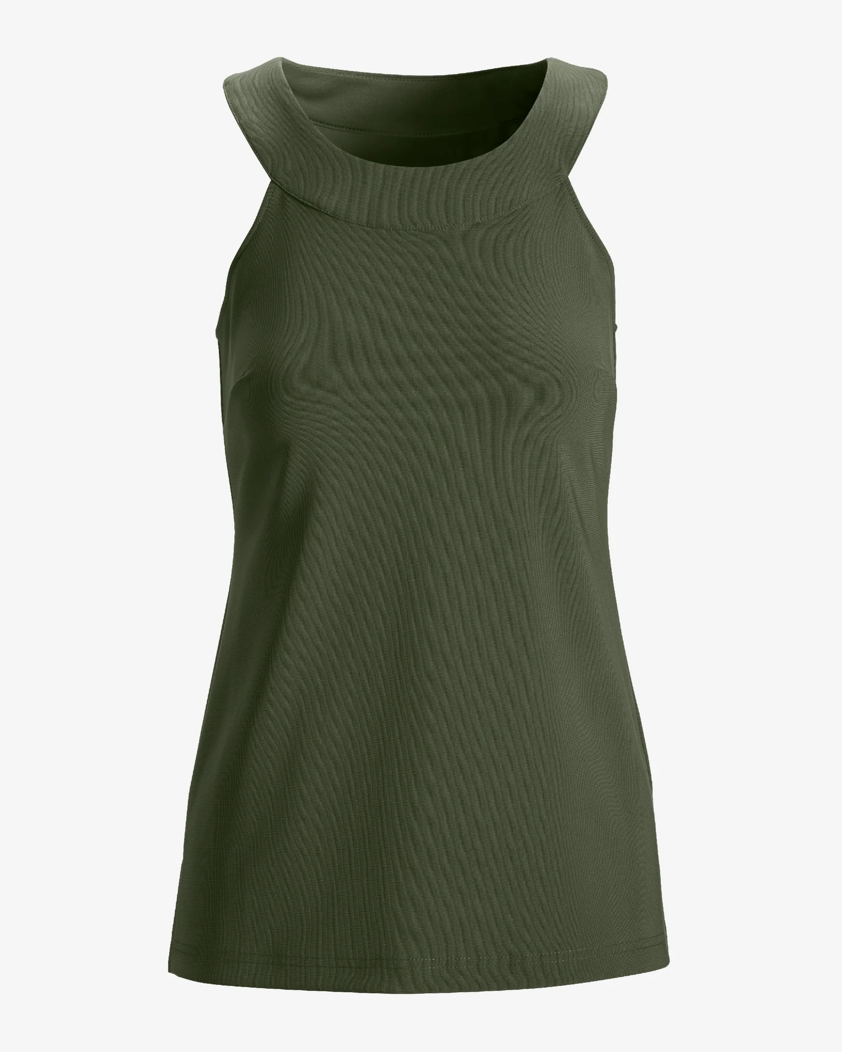 Beyond Travel Halter Tunic Top Olive Night - Mycitystee