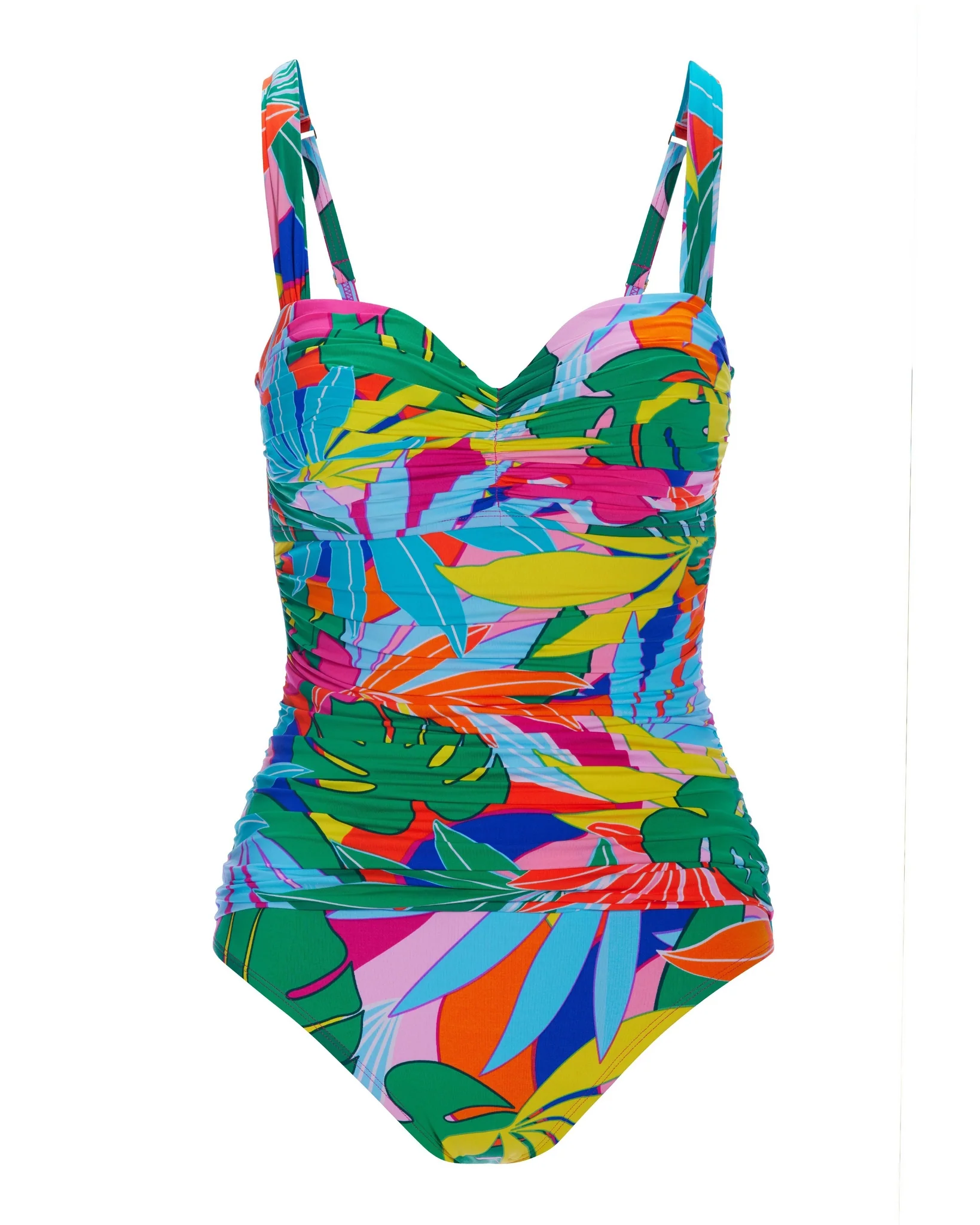 Life of the Party Tropical Print One-Piece Multi - Mycitystee