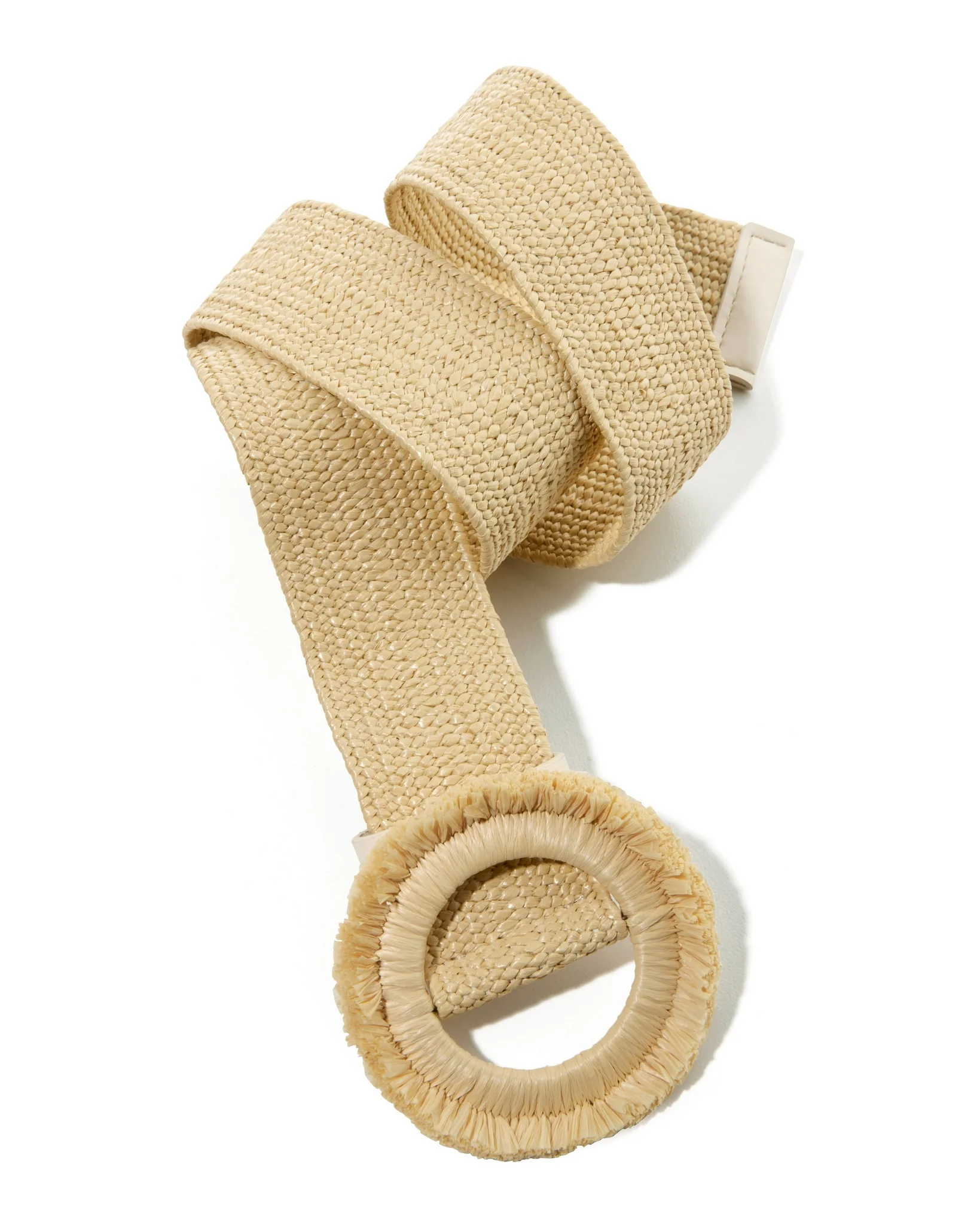 Raffia Fringe Belt Natural - Mycitystee