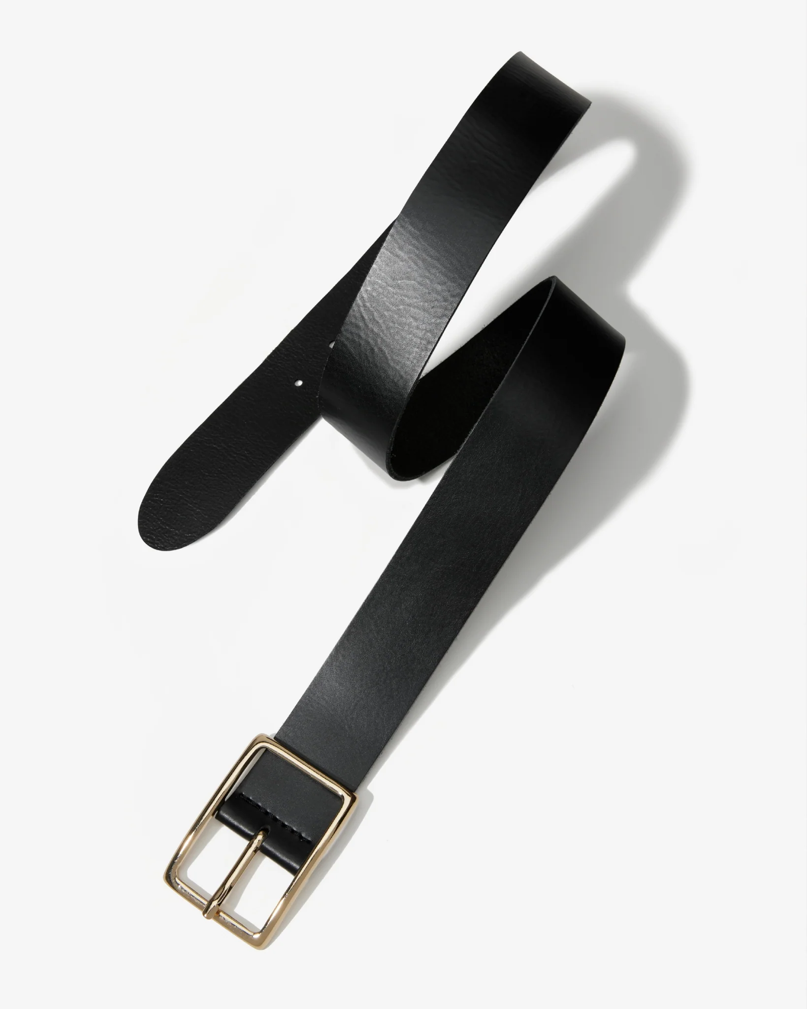 Modern Classic Leather Belt Black - Mycitystee