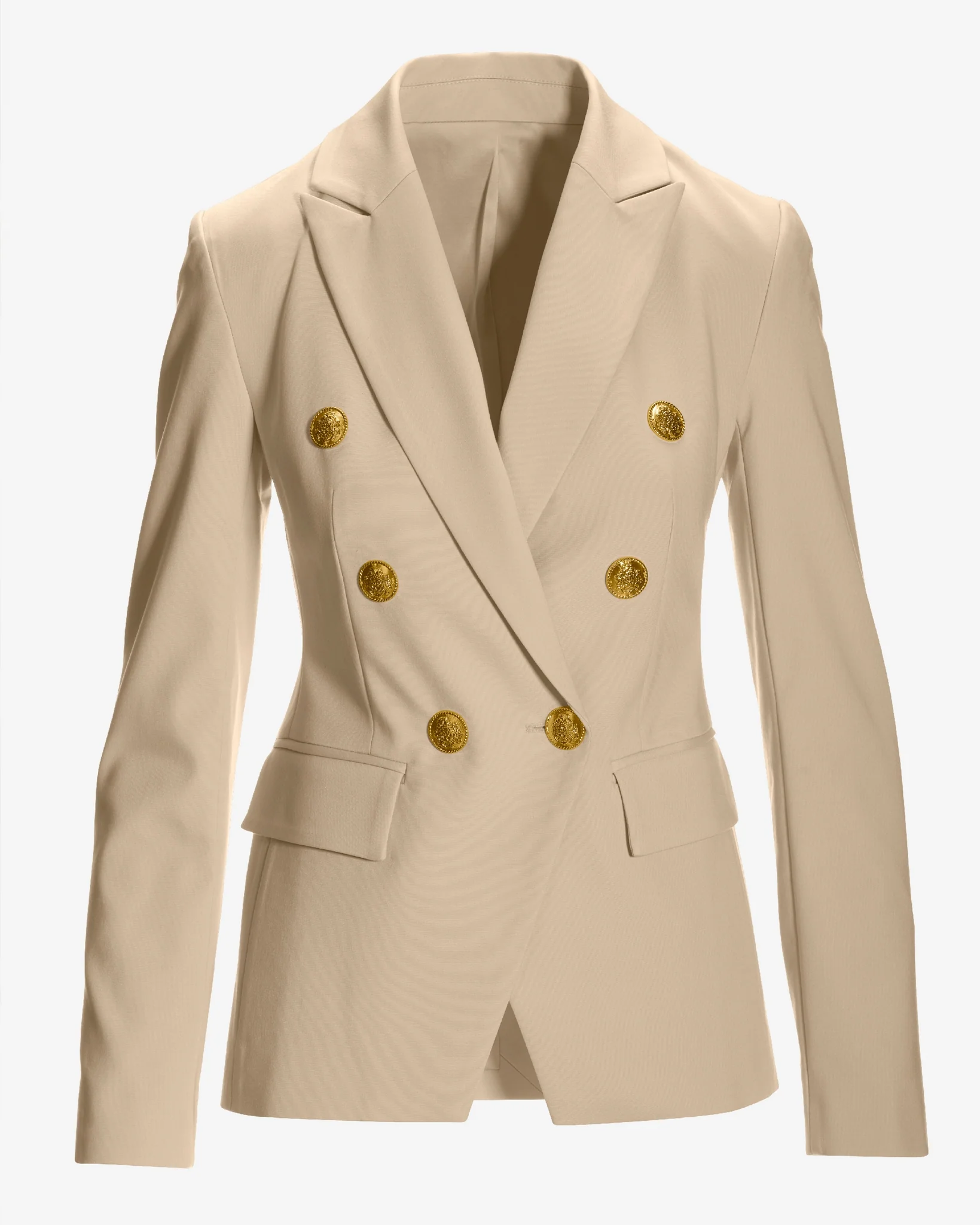 Modern Double-Breasted Blazer Pearl - Mycitystee