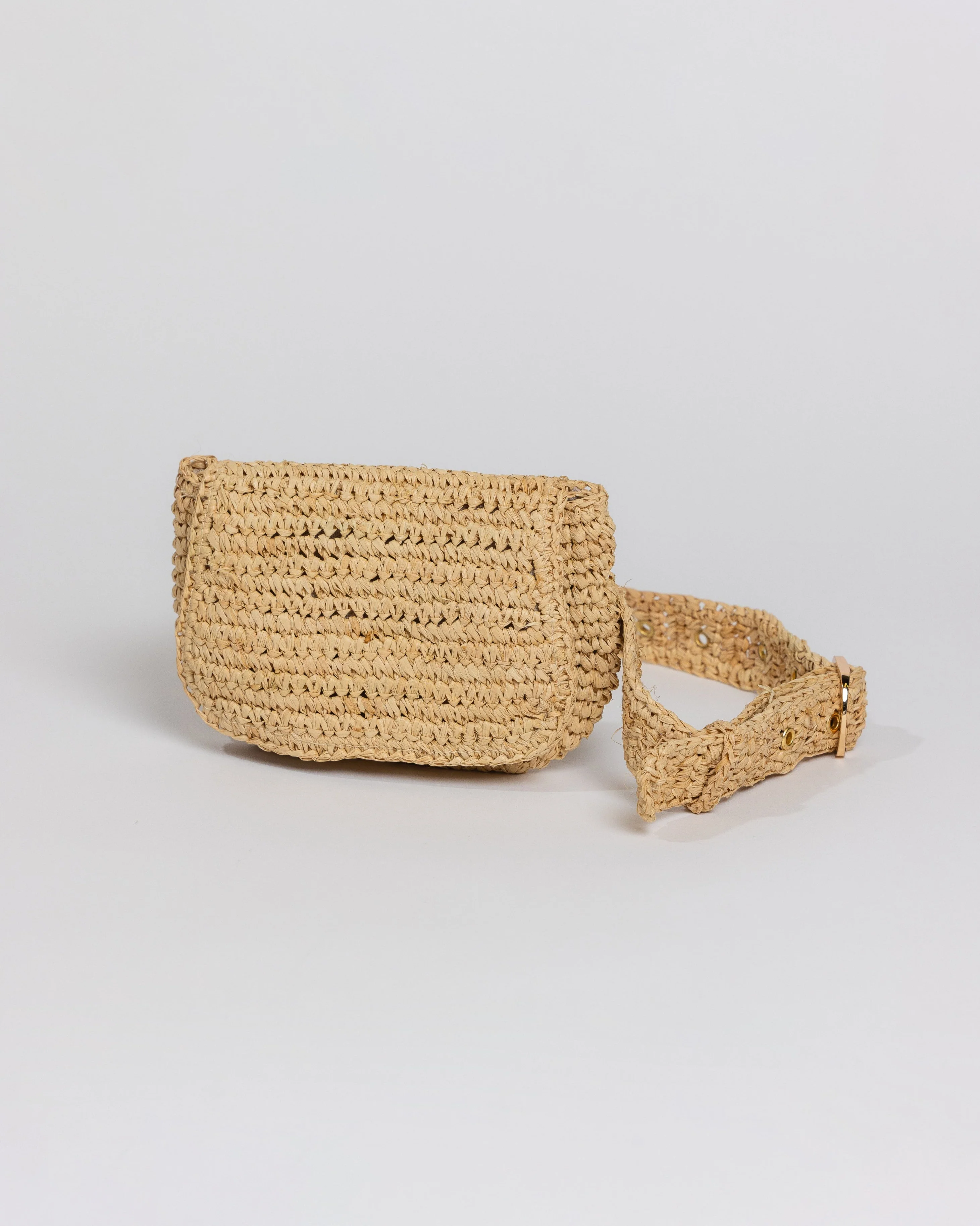 Straw Belt Bag - Mycitystee